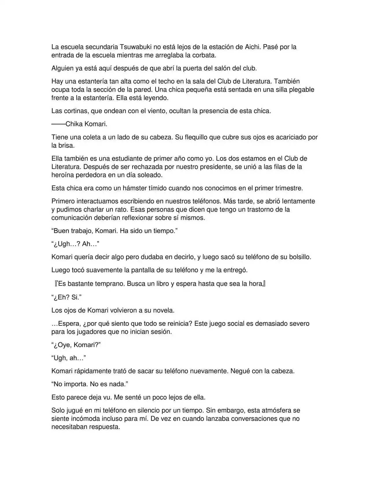 Makeine Too Many Losing Heroines! (Novela) - Capítulo 6 - Página 11 - LectorTMOo
