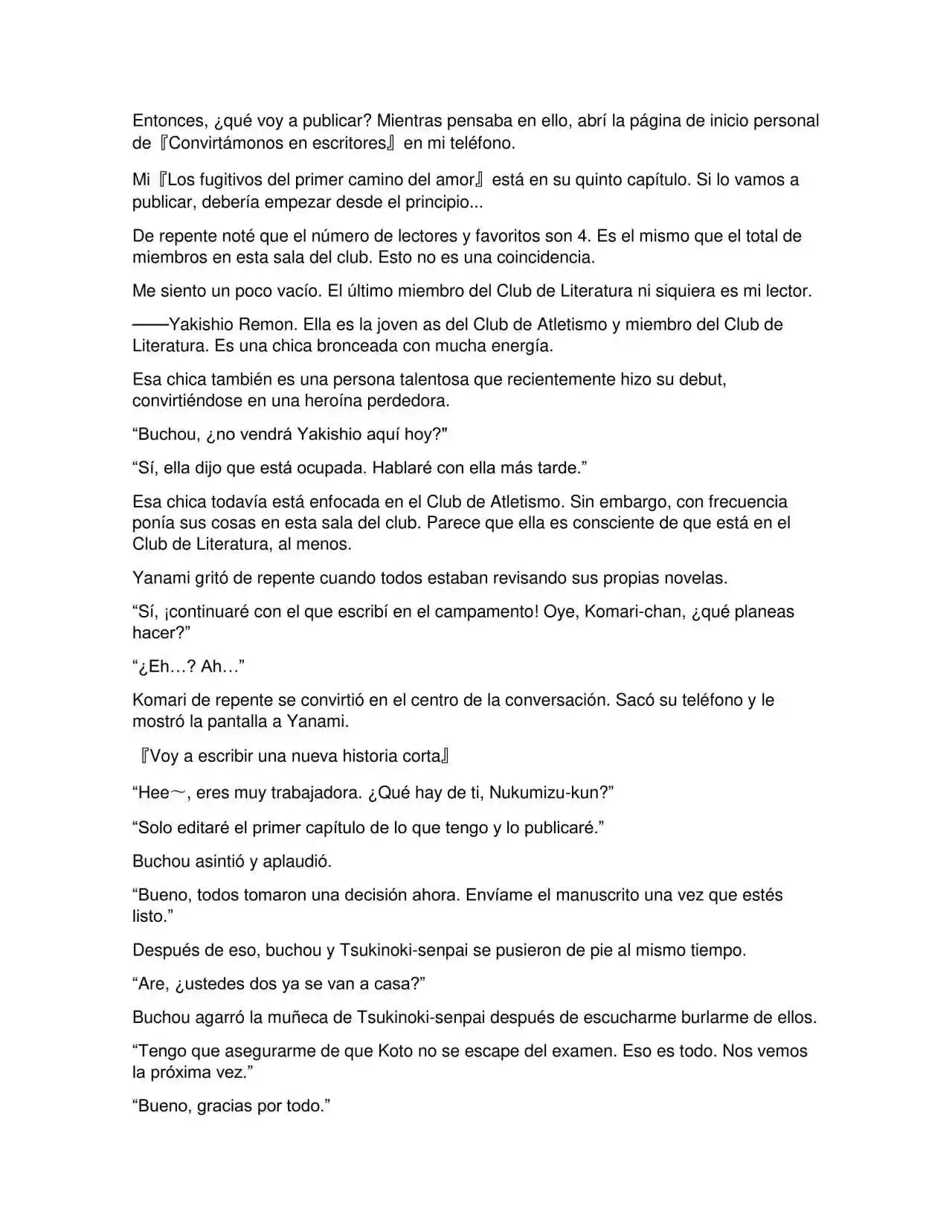 Makeine Too Many Losing Heroines! (Novela) - Capítulo 6 - Página 15 - LectorTMOo