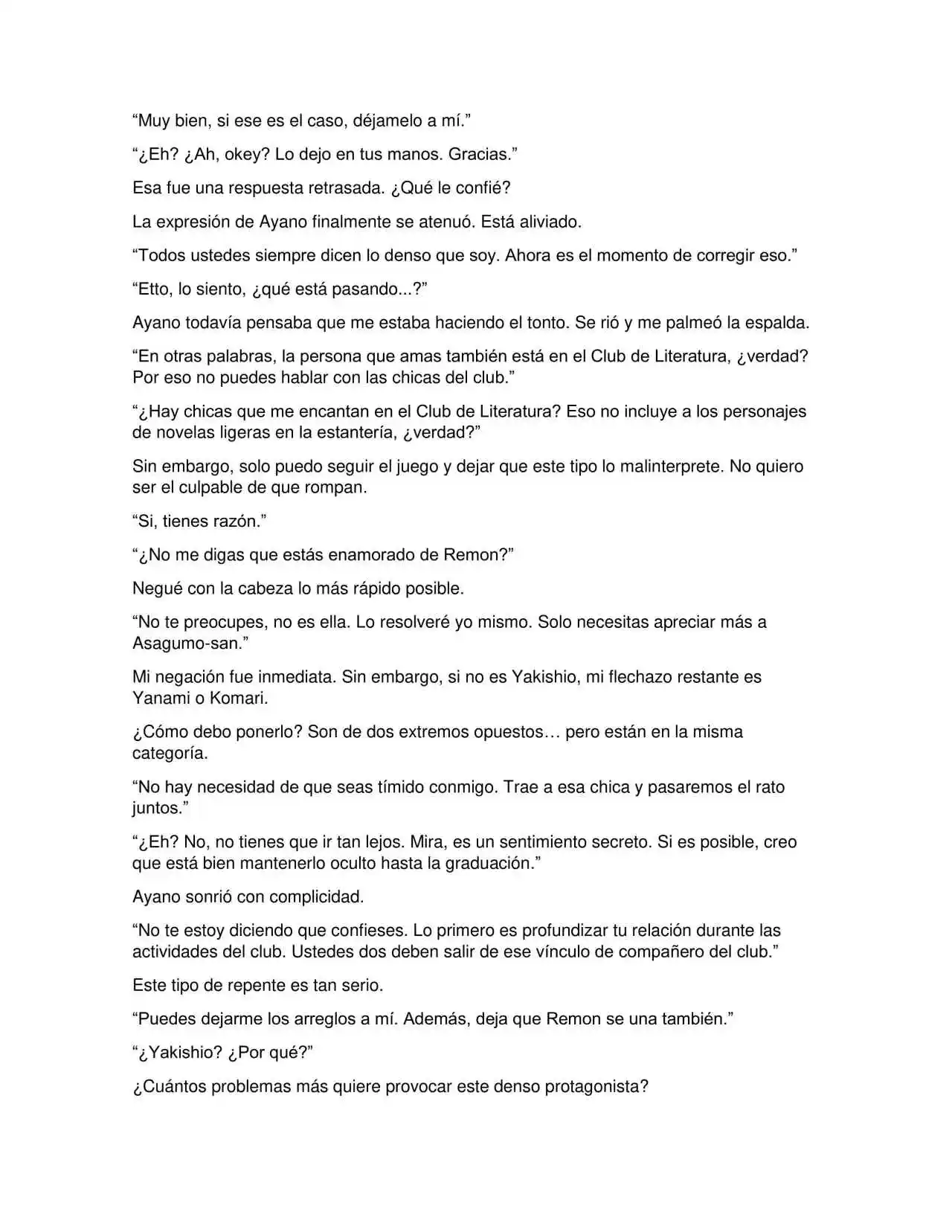 Makeine Too Many Losing Heroines! (Novela) - Capítulo 8 - Página 18 - LectorTMOo