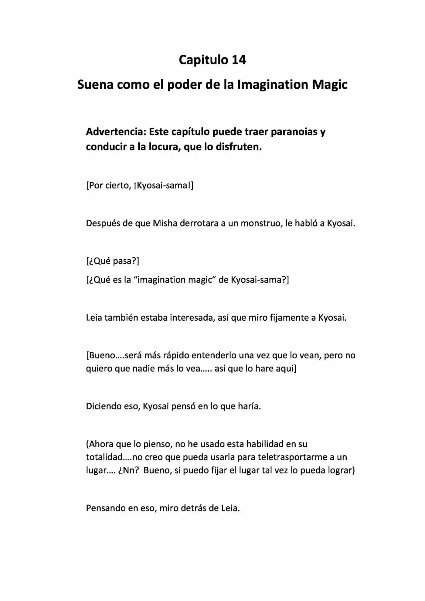 Makikomarete Isekai Teni Suru Yatsu Wa Taitei Cheat (Novela) - Capítulo 14 - Página 1 - LectorTMOo