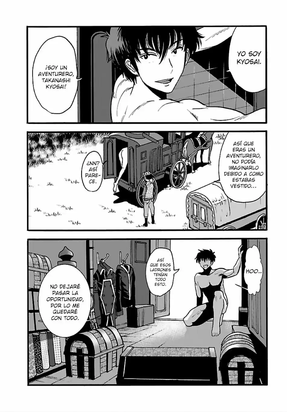 MAKIKOMARETE ISEKAI TENI SURU YATSU WA, TAITEI CHEAT - Capítulo 4 - Página 18 - LectorTMOo
