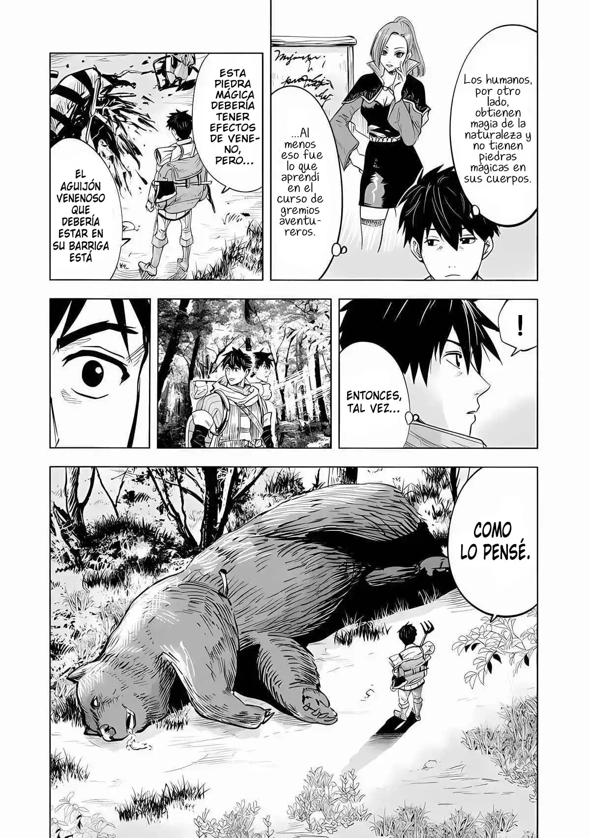 Makyo Seikatsu ~ Gakeppuchi Boken Sha Ga Hiki Komoru Ni Ha Hirosugiru - Capítulo 1.1 - Página 18 - LectorTMOo