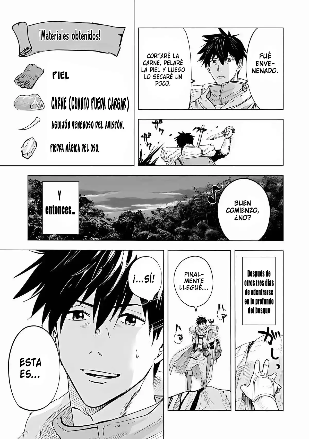 Makyo Seikatsu ~ Gakeppuchi Boken Sha Ga Hiki Komoru Ni Ha Hirosugiru - Capítulo 1.1 - Página 19 - LectorTMOo