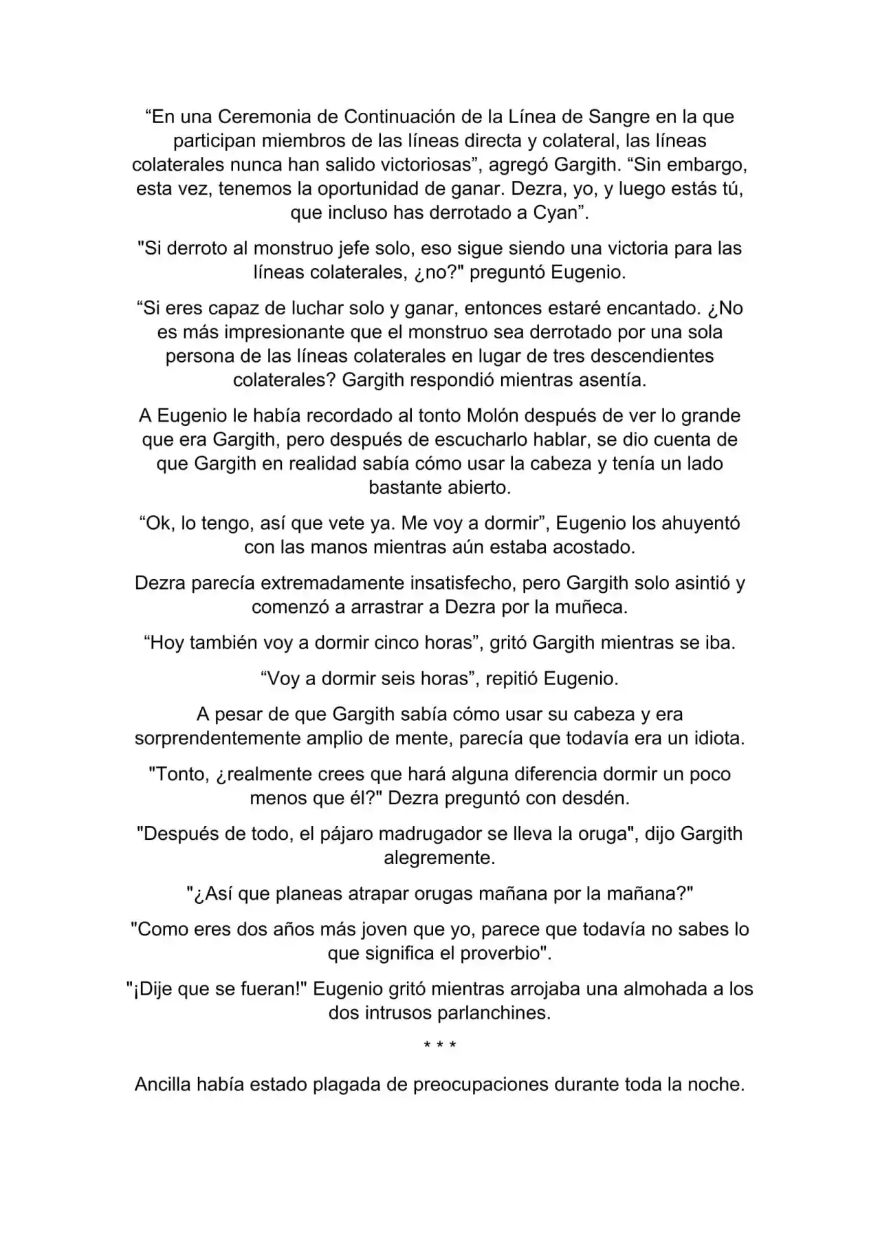 Maldita Reencarnación (Novela) - Capítulo 12 - Página 5 - LectorTMOo