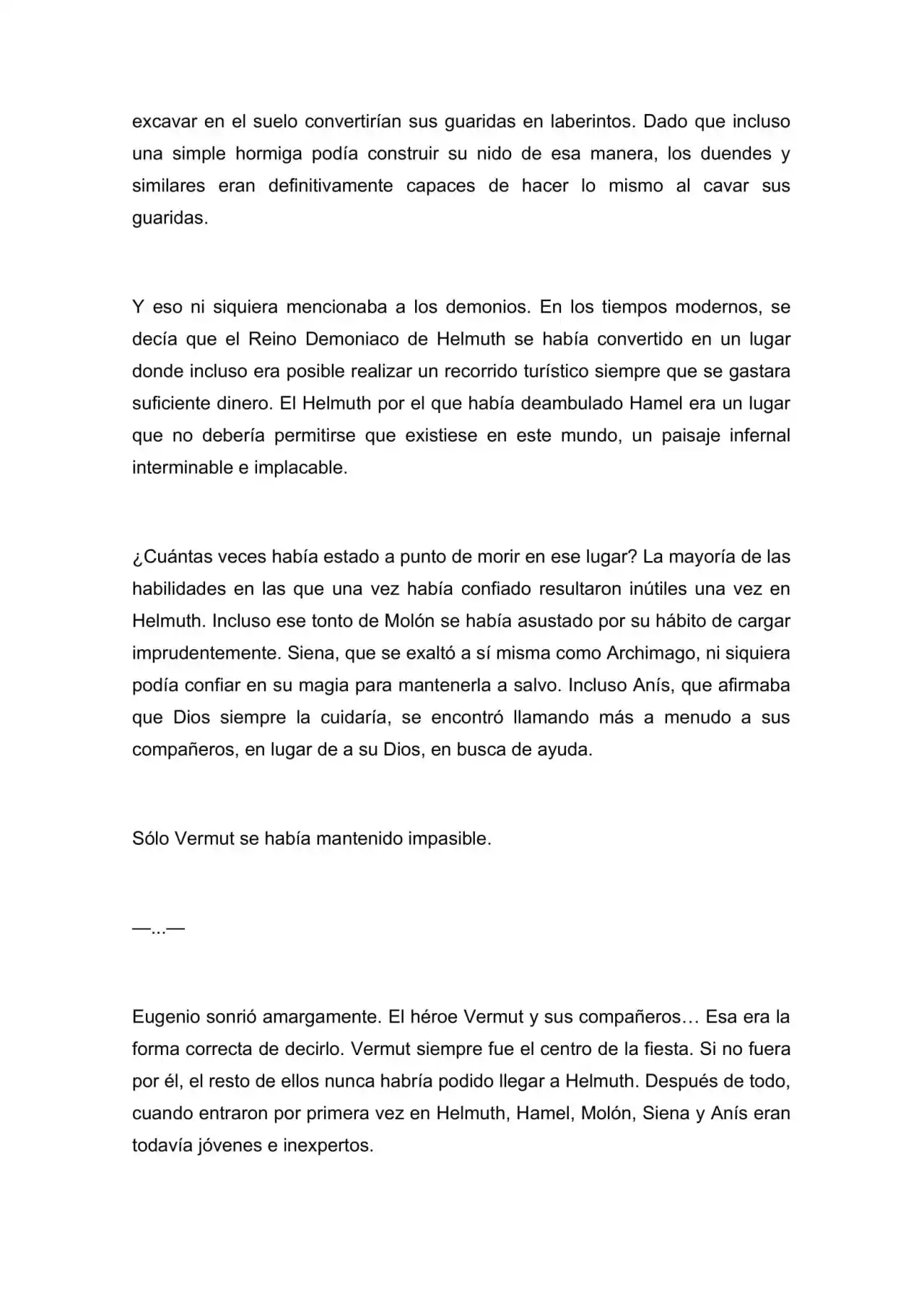 Maldita Reencarnación (Novela) - Capítulo 13 - Página 6 - LectorTMOo
