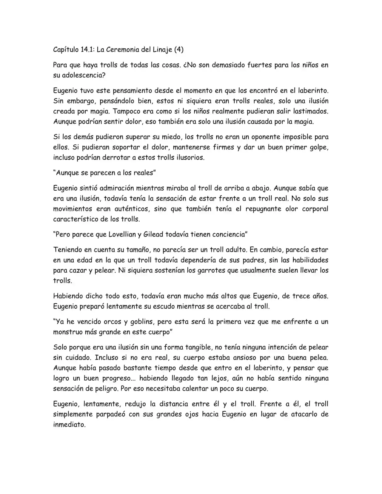 Maldita Reencarnación (Novela) - Capítulo 14 - Página 4 - LectorTMOo