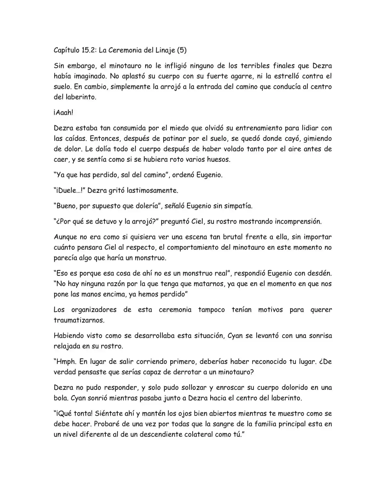 Maldita Reencarnación (Novela) - Capítulo 15.20 - Página 3 - LectorTMOo