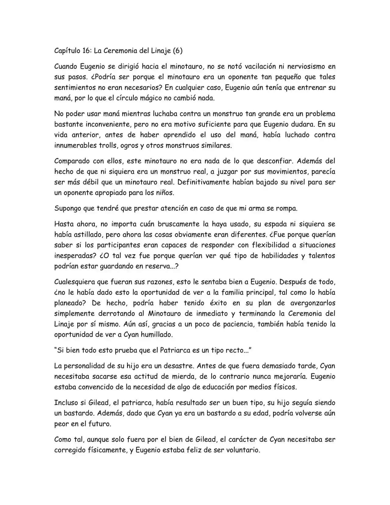 Maldita Reencarnación (Novela) - Capítulo 16 - Página 3 - LectorTMOo