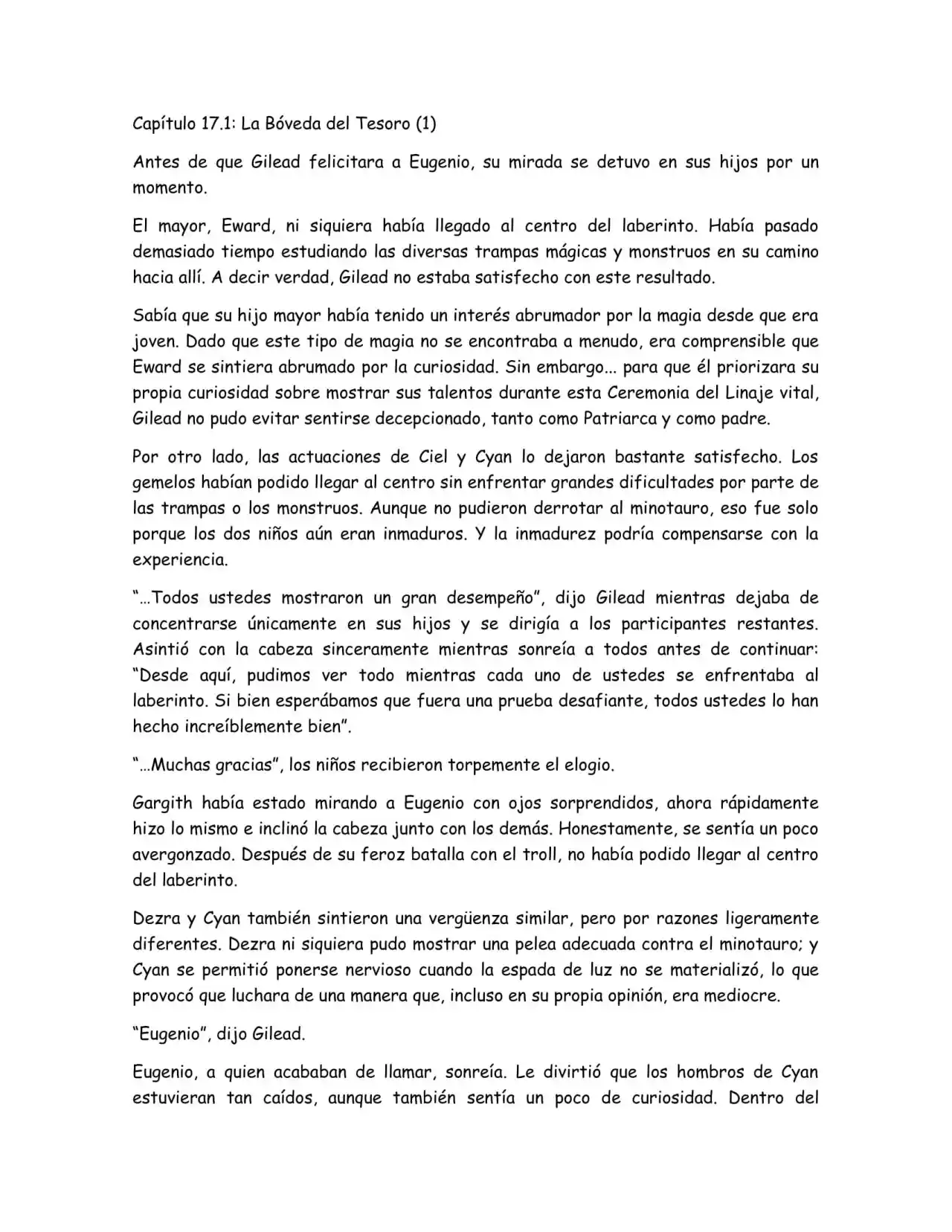 Maldita Reencarnación (Novela) - Capítulo 17 - Página 3 - LectorTMOo