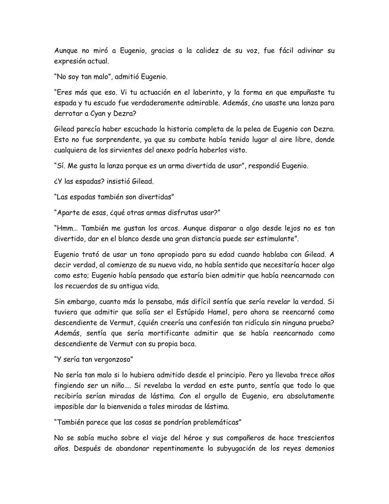 Maldita Reencarnación (Novela) - Capítulo 17 - Página 6 - LectorTMOo