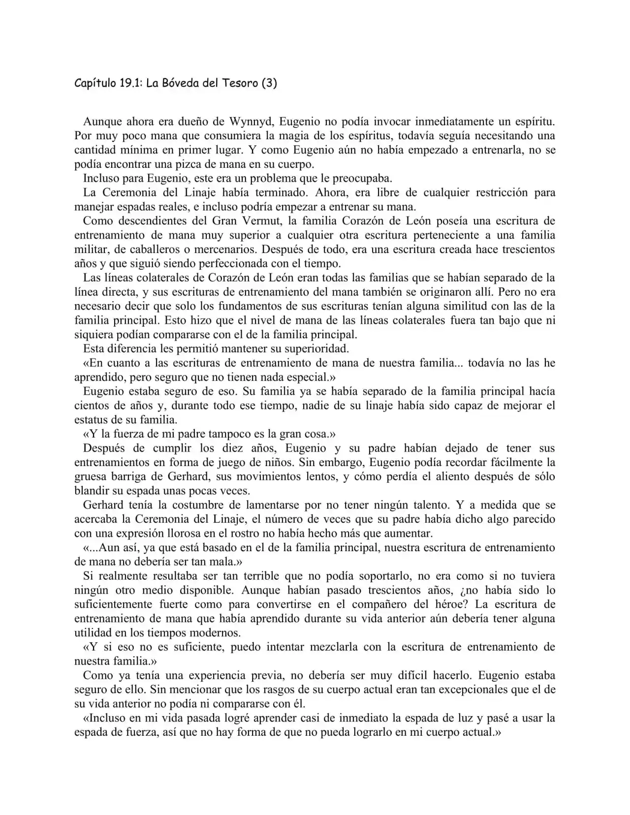 Maldita Reencarnación (Novela) - Capítulo 19 - Página 3 - LectorTMOo