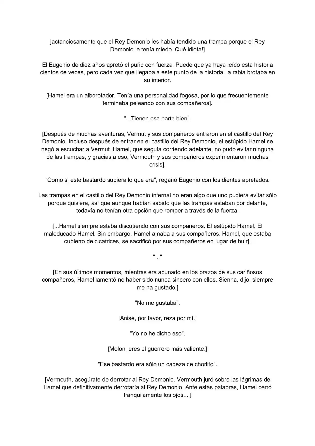Maldita Reencarnación (Novela) - Capítulo 2 - Página 4 - LectorTMOo