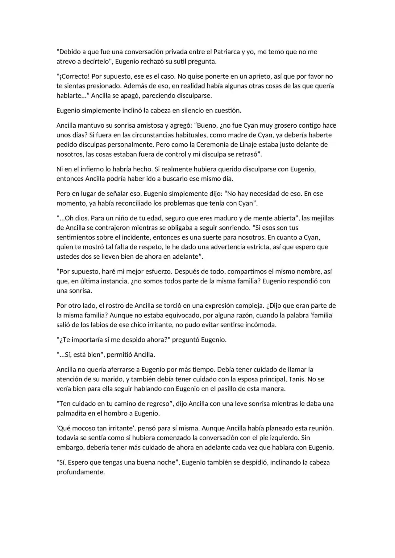 Maldita Reencarnación (Novela) - Capítulo 21 - Página 6 - LectorTMOo