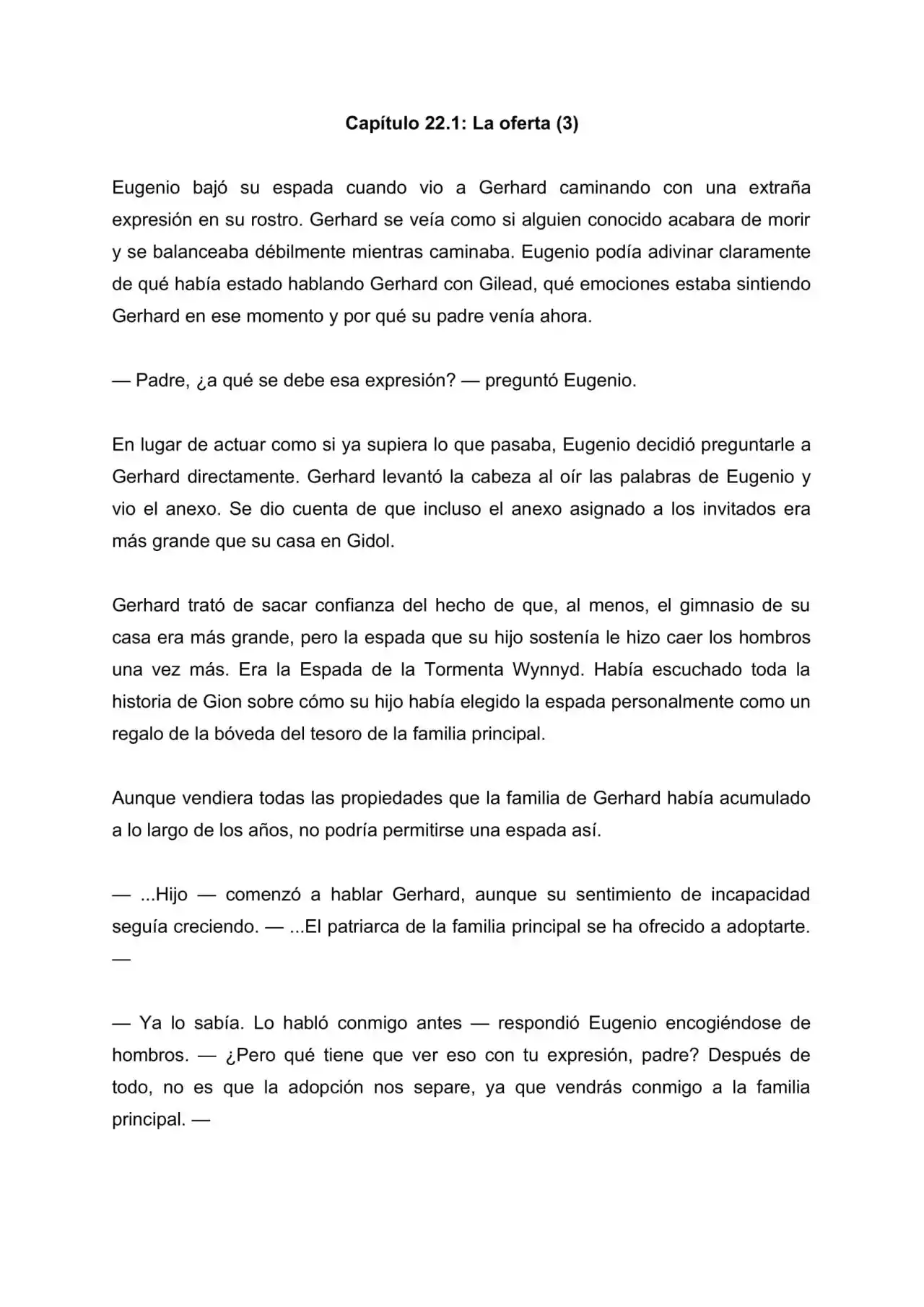 Maldita Reencarnación (Novela) - Capítulo 22 - Página 3 - LectorTMOo