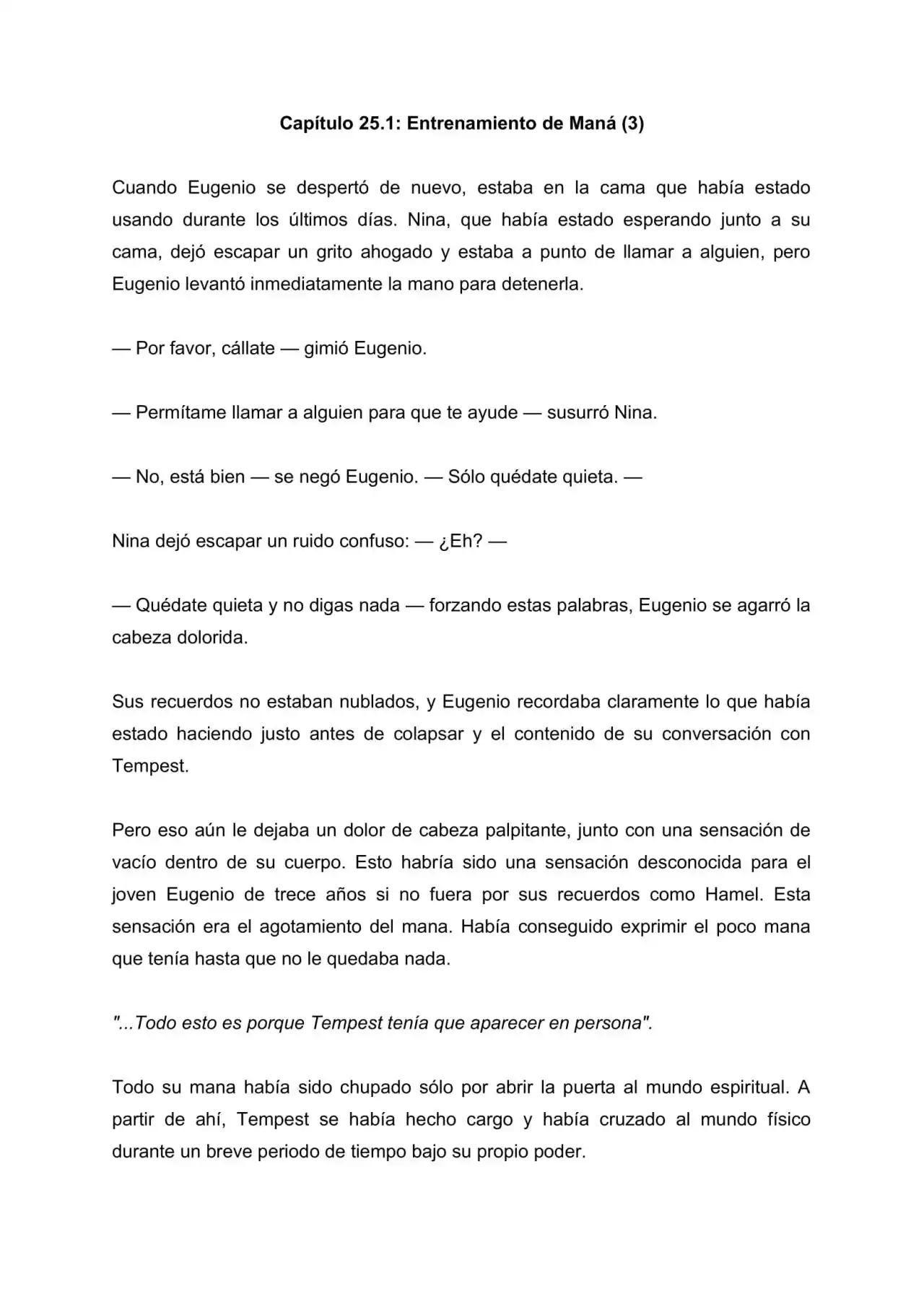 Maldita Reencarnación (Novela) - Capítulo 25 - Página 3 - LectorTMOo