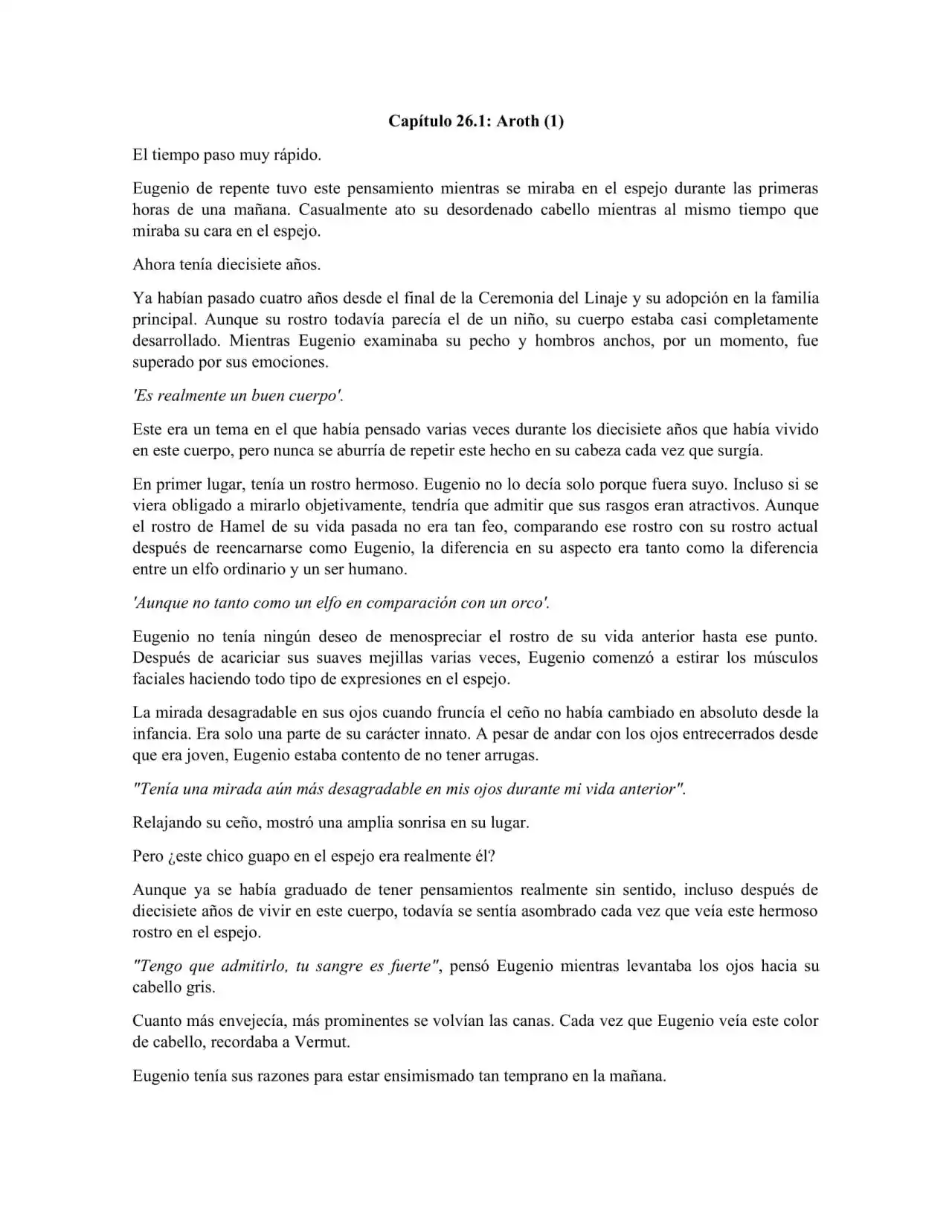 Maldita Reencarnación (Novela) - Capítulo 26 - Página 3 - LectorTMOo