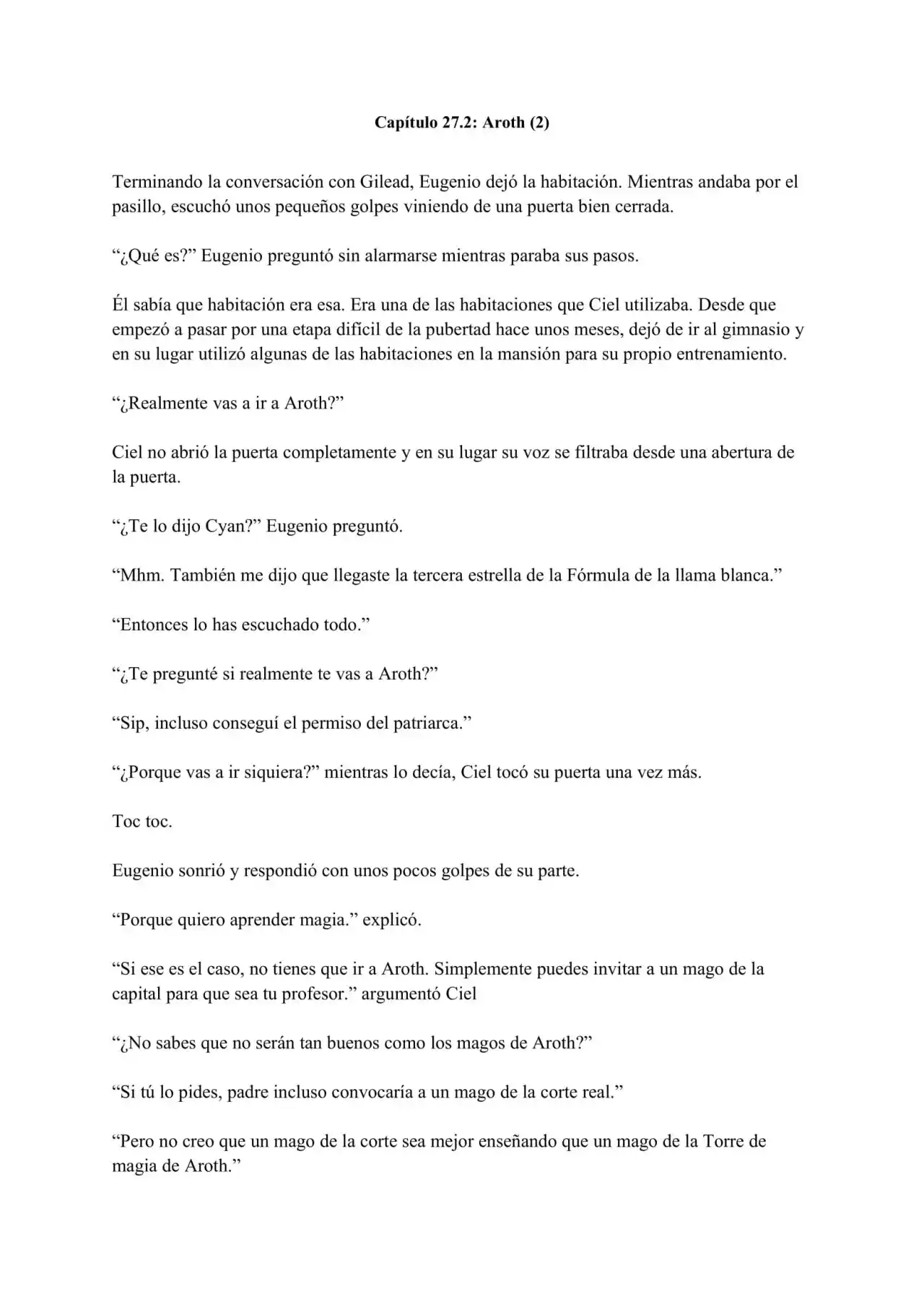 Maldita Reencarnación (Novela) - Capítulo 27.20 - Página 3 - LectorTMOo