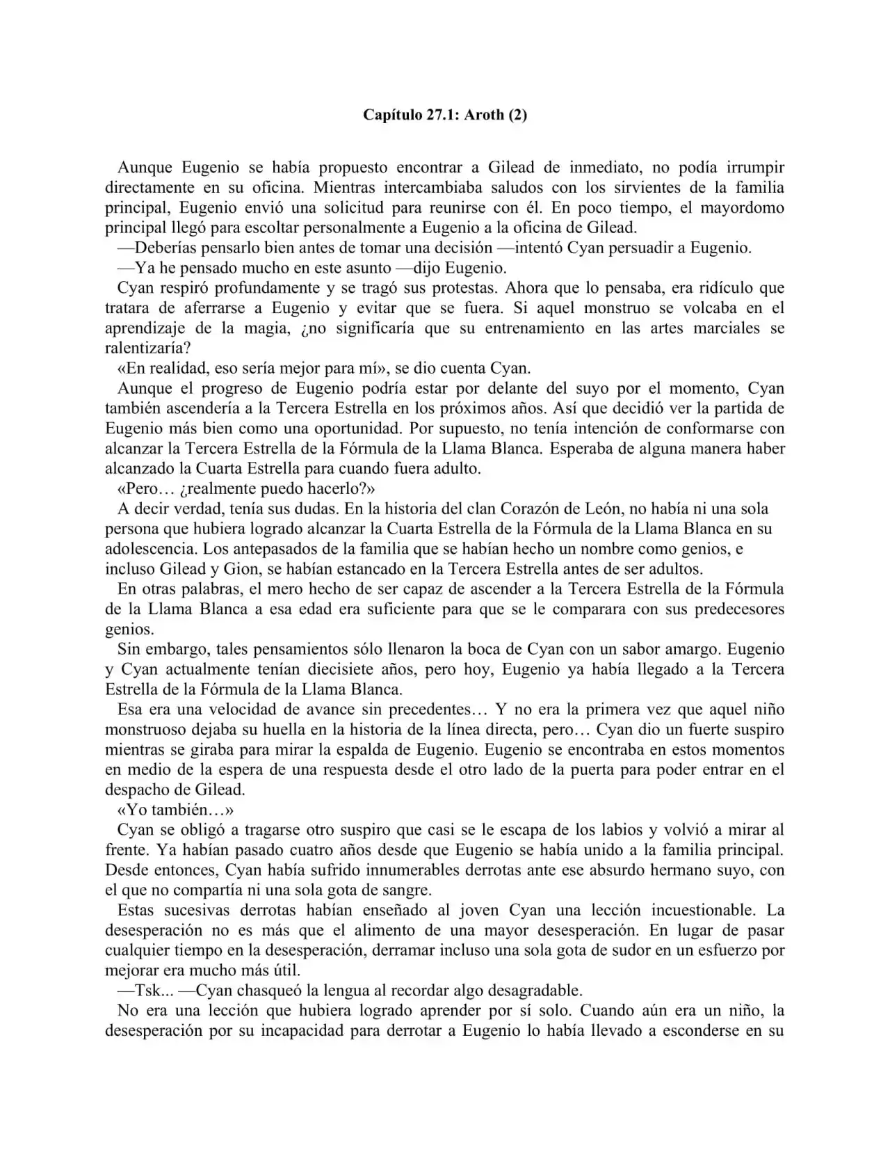 Maldita Reencarnación (Novela) - Capítulo 27 - Página 3 - LectorTMOo