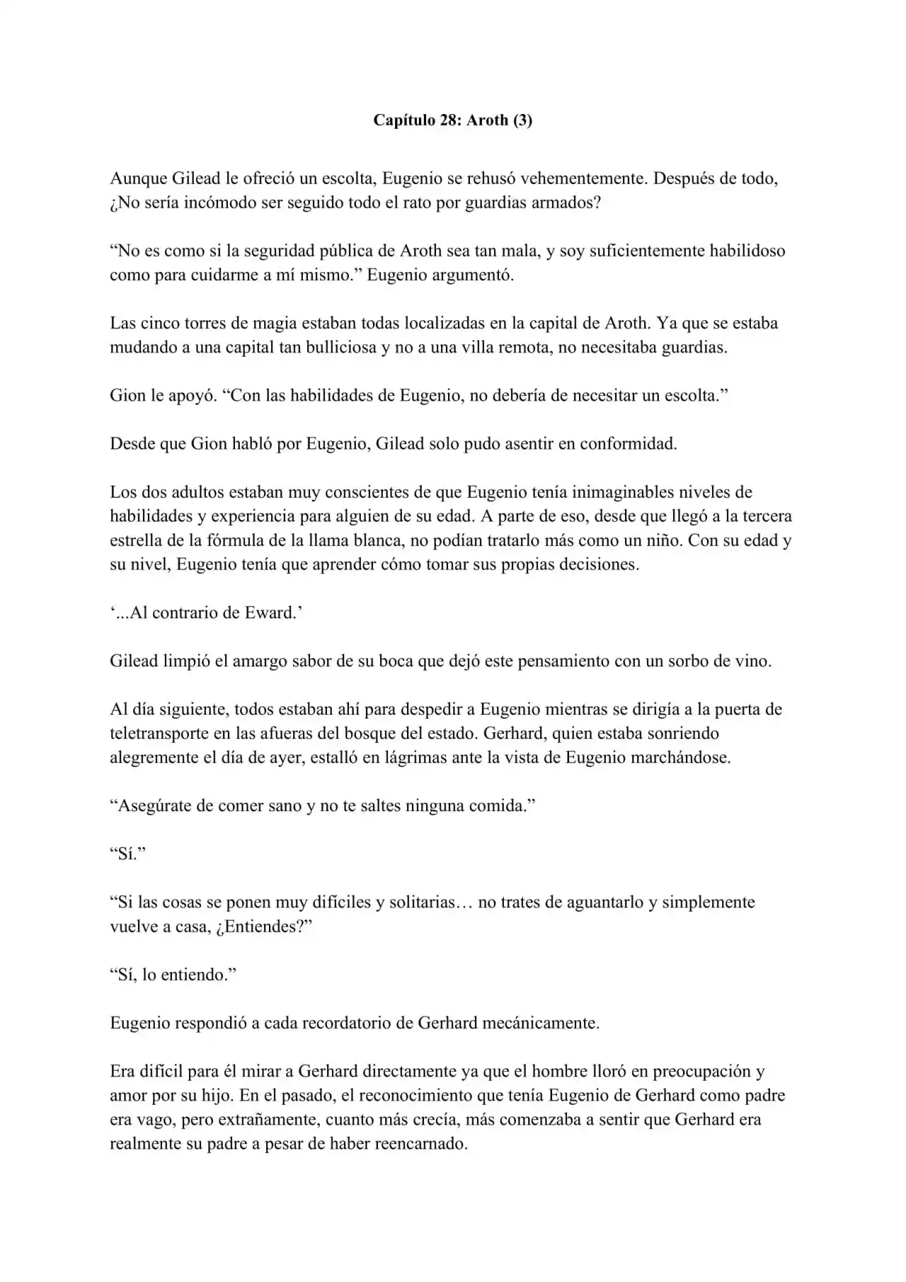 Maldita Reencarnación (Novela) - Capítulo 28 - Página 6 - LectorTMOo
