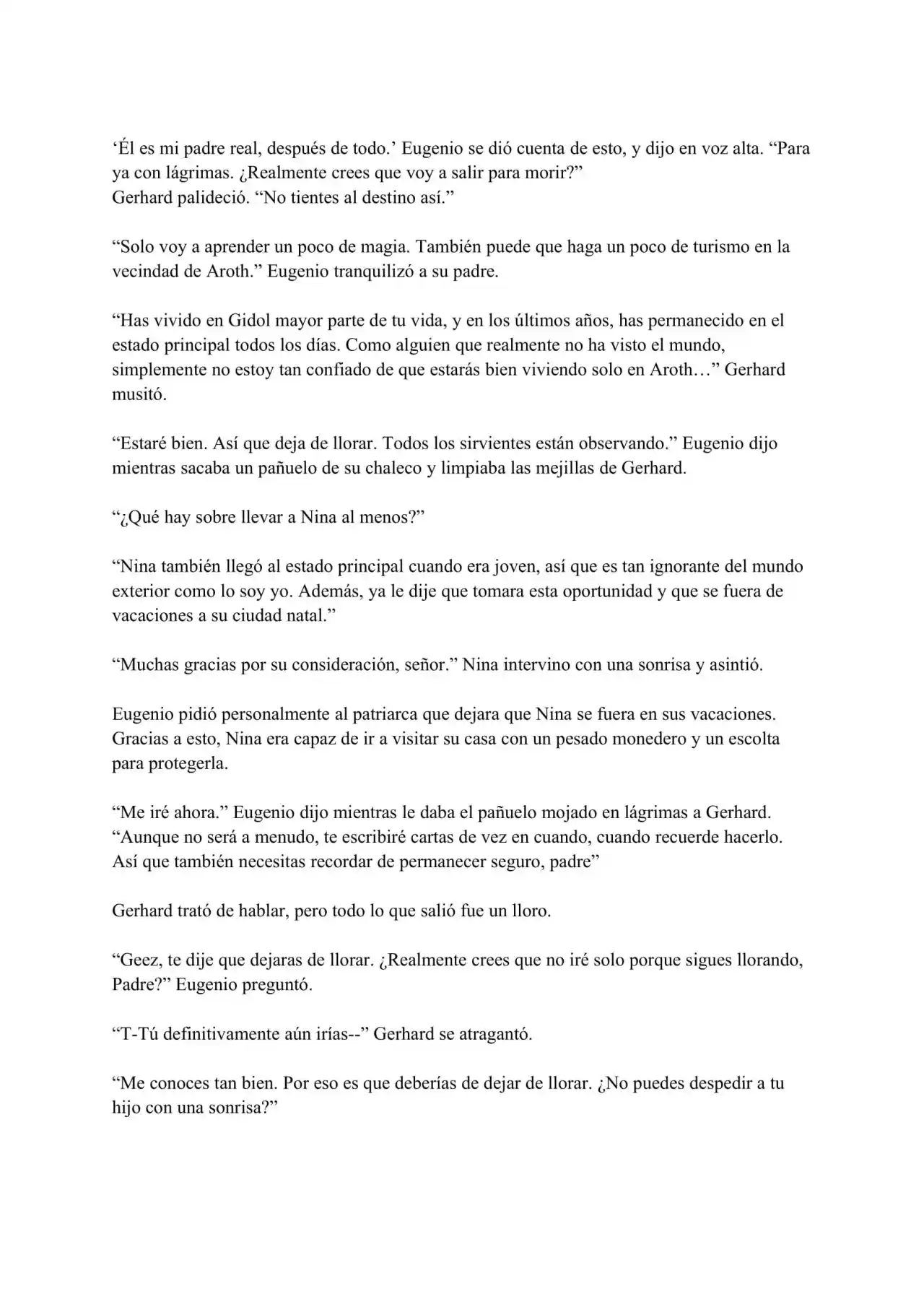 Maldita Reencarnación (Novela) - Capítulo 28 - Página 7 - LectorTMOo