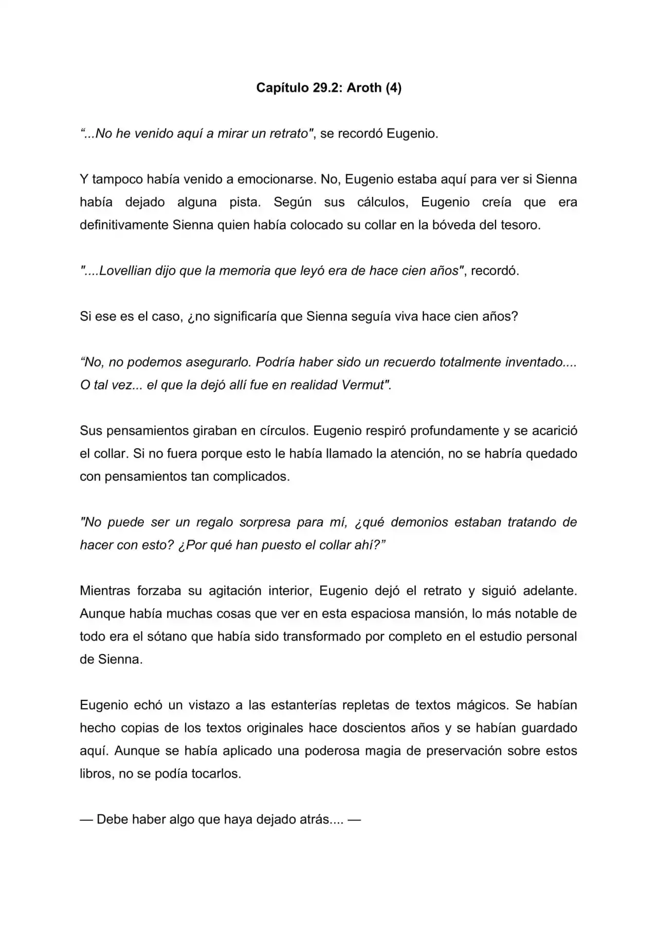 Maldita Reencarnación (Novela) - Capítulo 29.20 - Página 3 - LectorTMOo