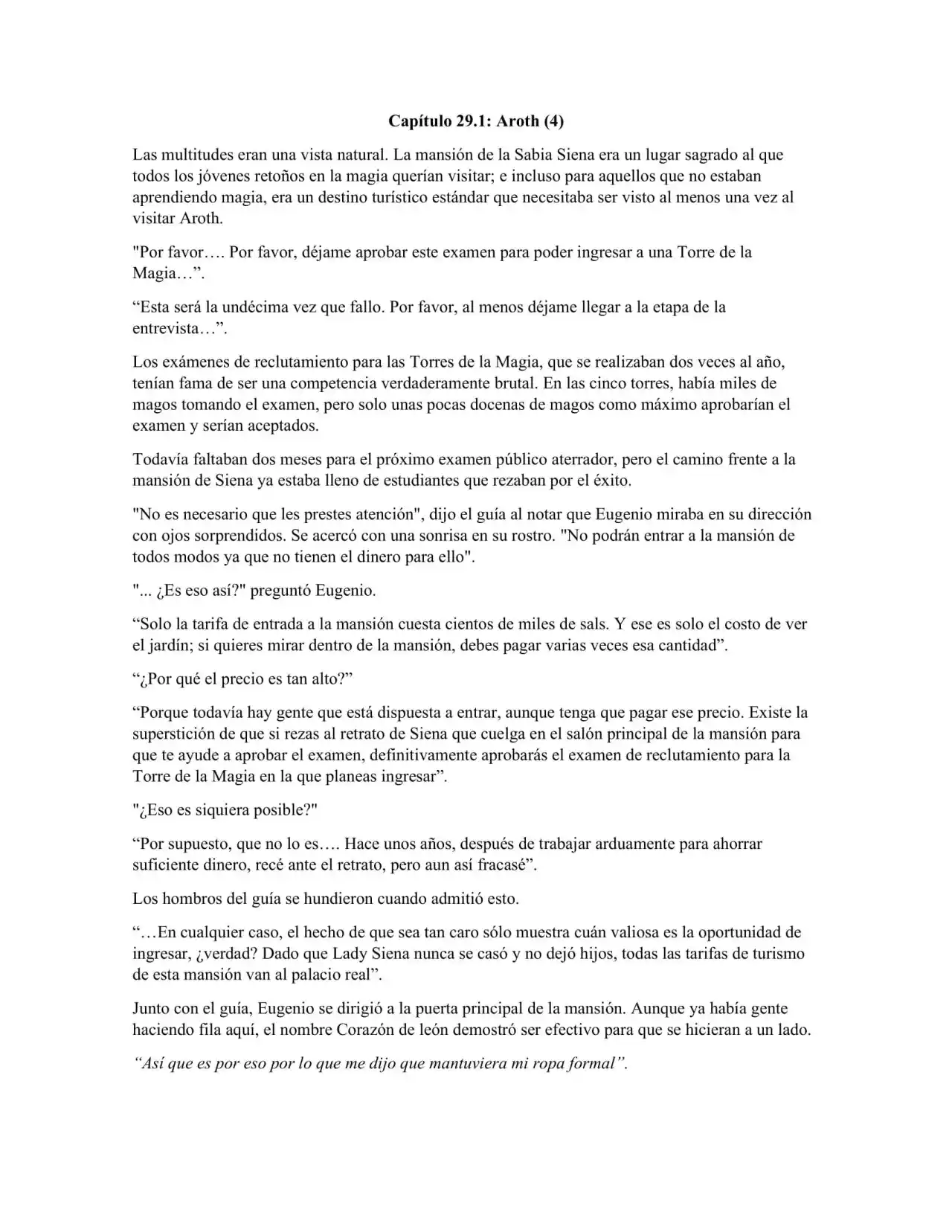 Maldita Reencarnación (Novela) - Capítulo 29 - Página 3 - LectorTMOo