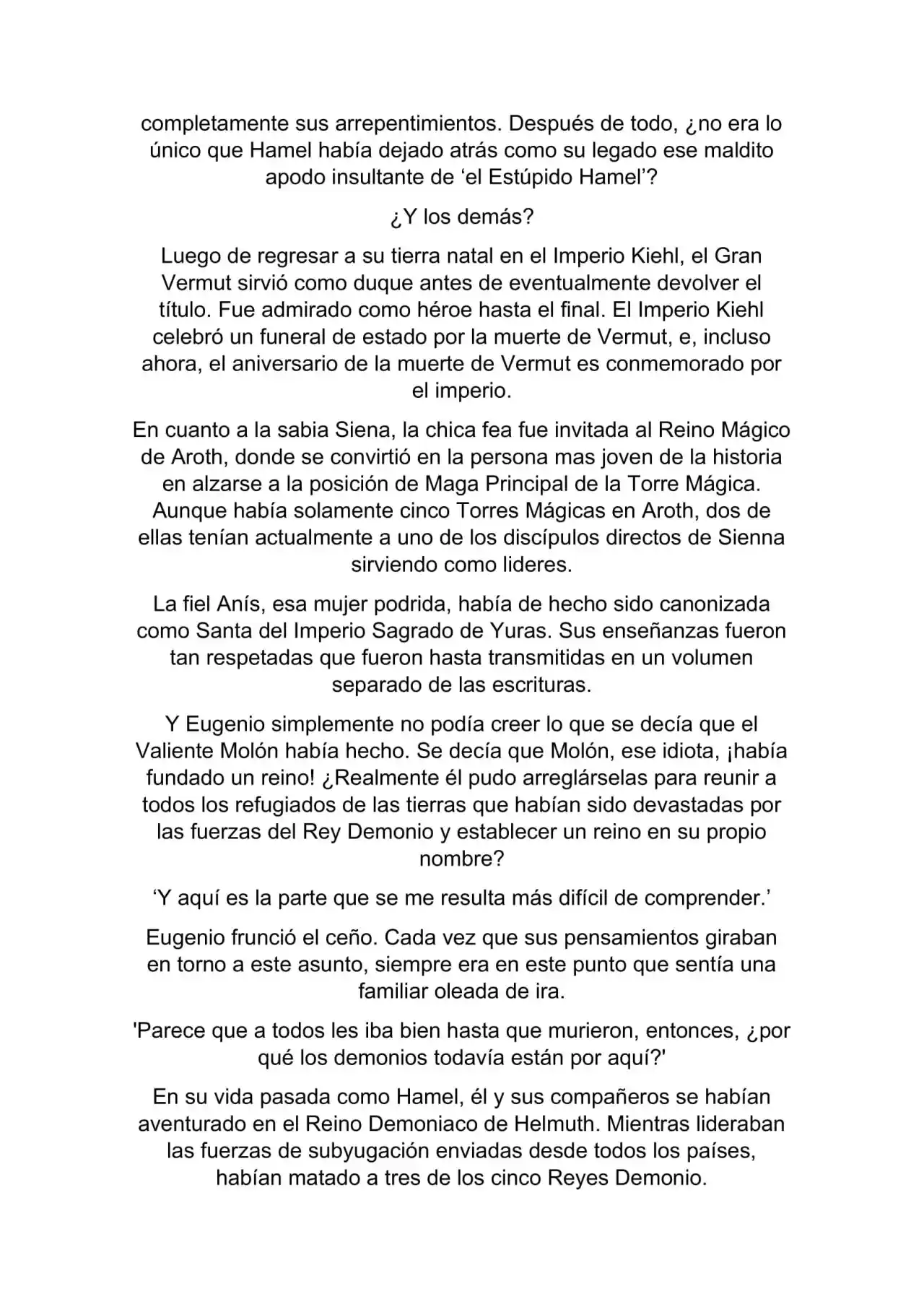 Maldita Reencarnación (Novela) - Capítulo 3 - Página 5 - LectorTMOo