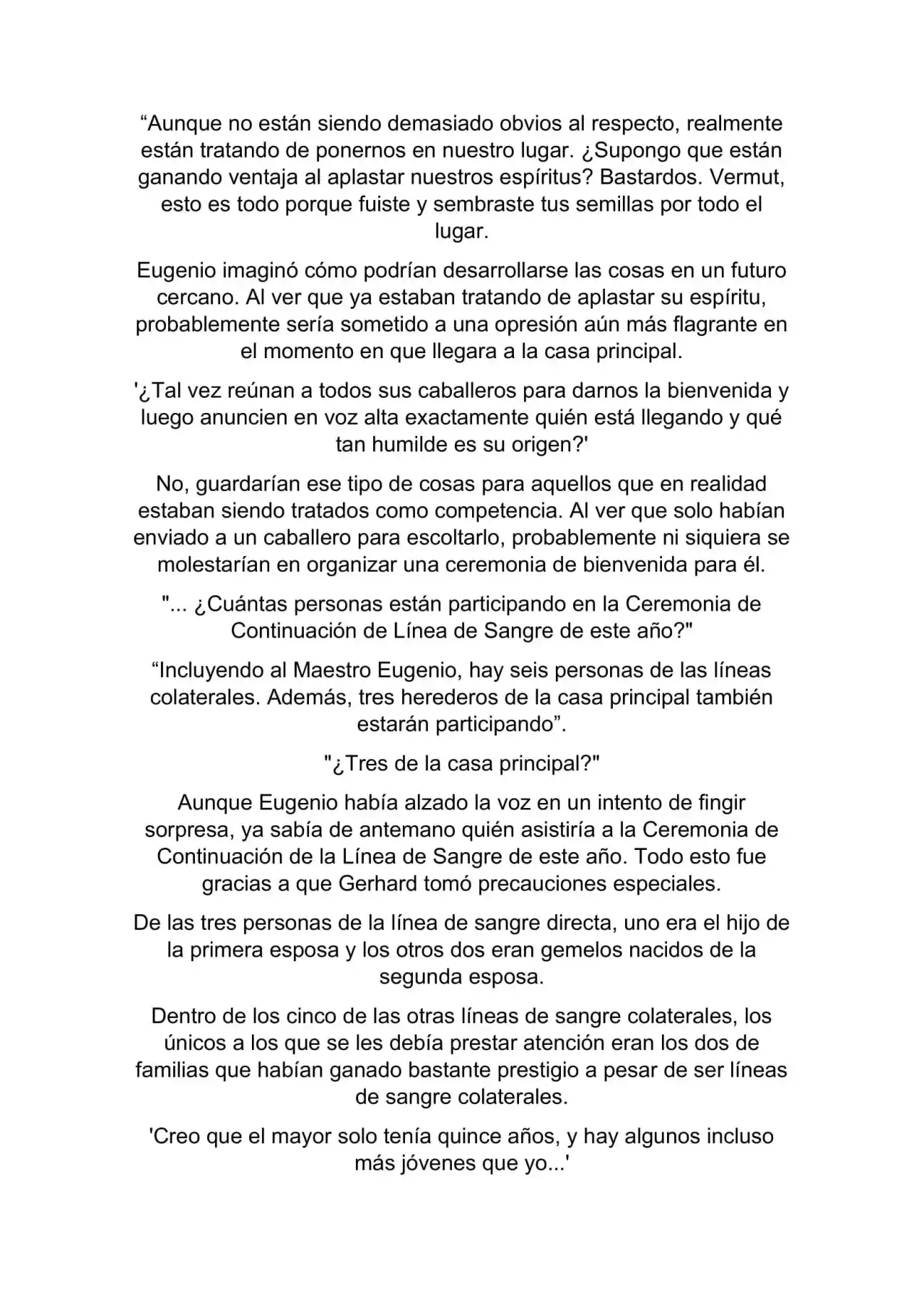 Maldita Reencarnación (Novela) - Capítulo 3 - Página 8 - LectorTMOo