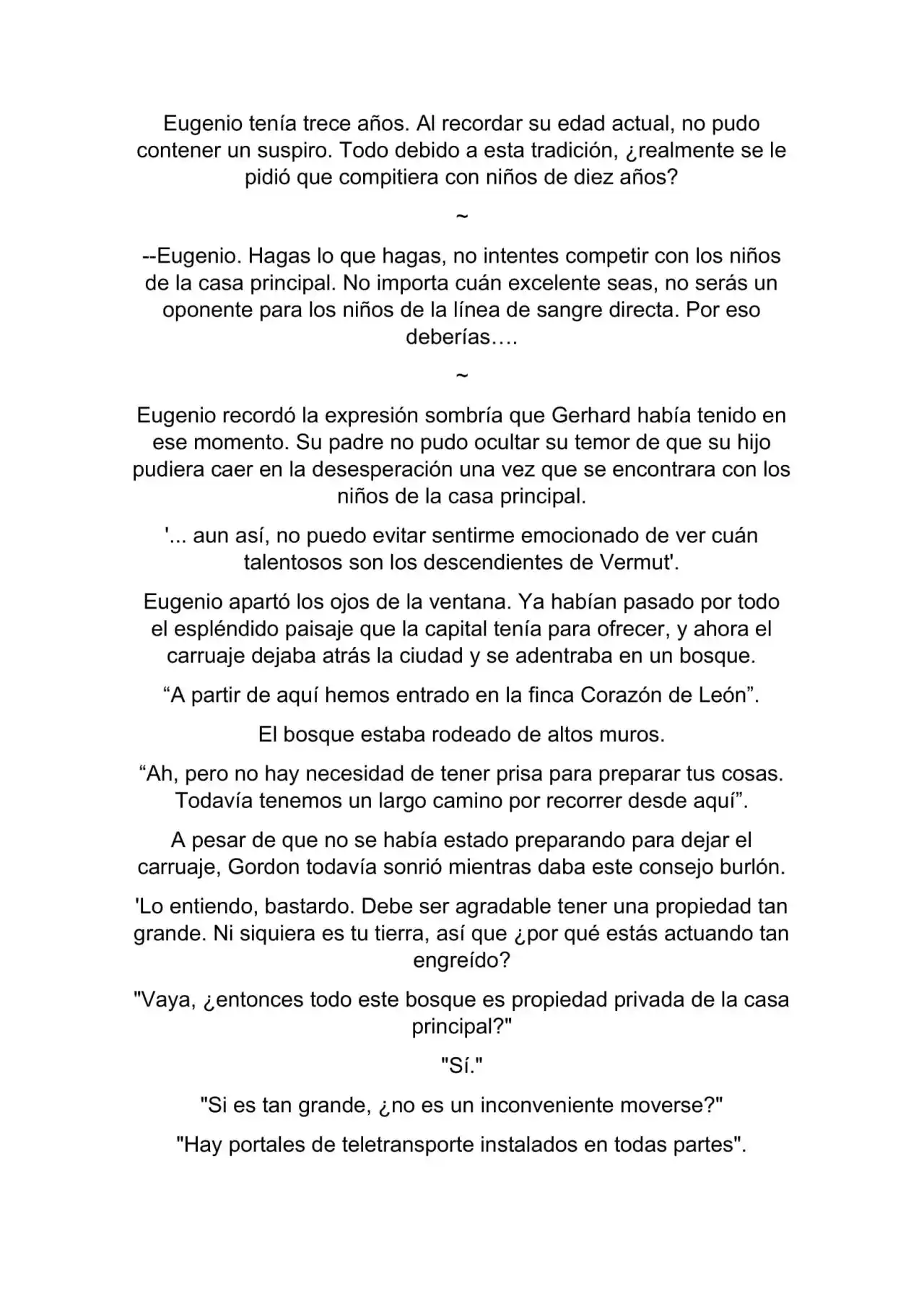 Maldita Reencarnación (Novela) - Capítulo 3 - Página 9 - LectorTMOo