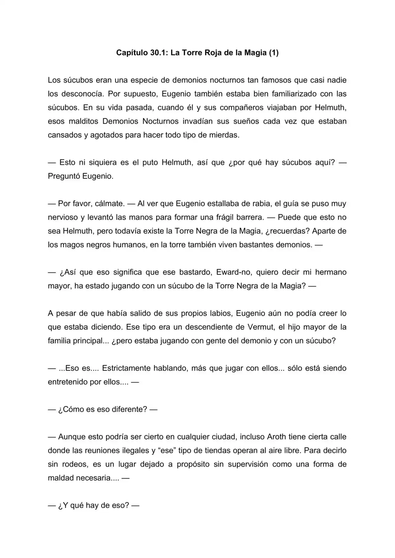 Maldita Reencarnación (Novela) - Capítulo 30 - Página 3 - LectorTMOo