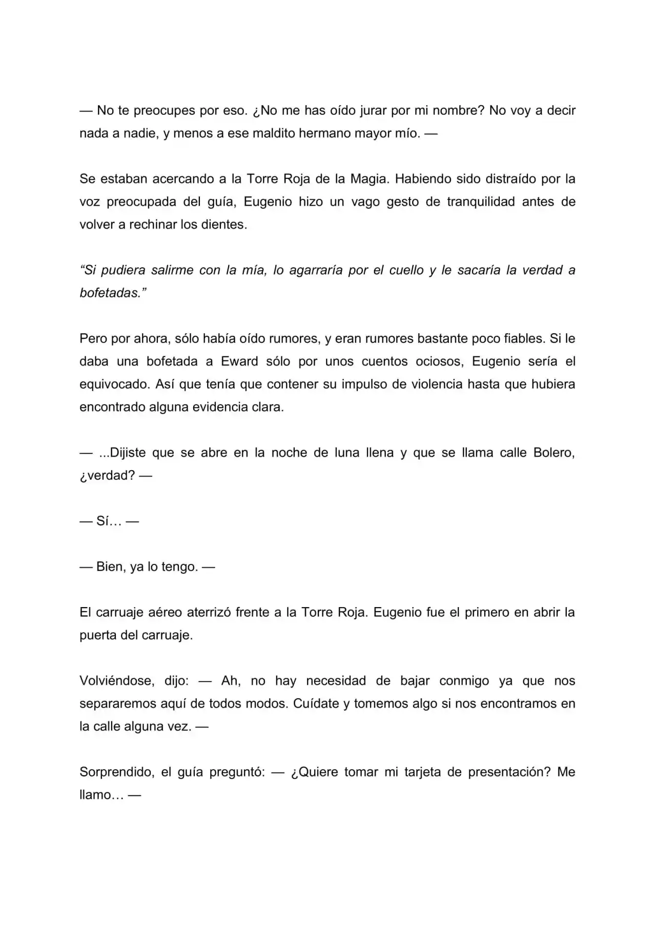 Maldita Reencarnación (Novela) - Capítulo 30 - Página 6 - LectorTMOo