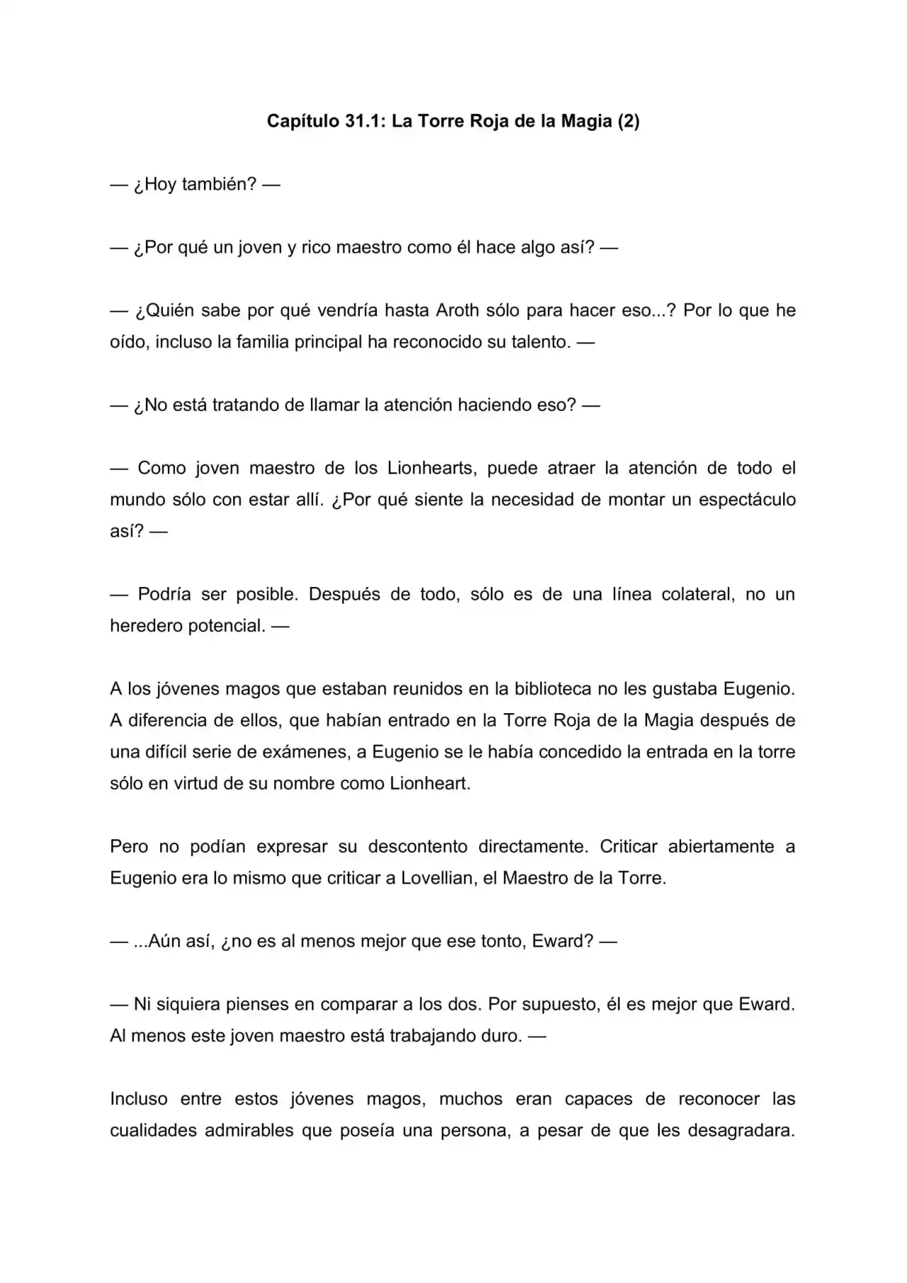 Maldita Reencarnación (Novela) - Capítulo 31 - Página 3 - LectorTMOo