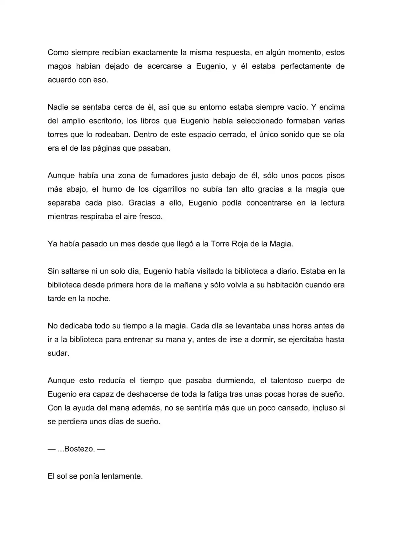 Maldita Reencarnación (Novela) - Capítulo 31 - Página 5 - LectorTMOo