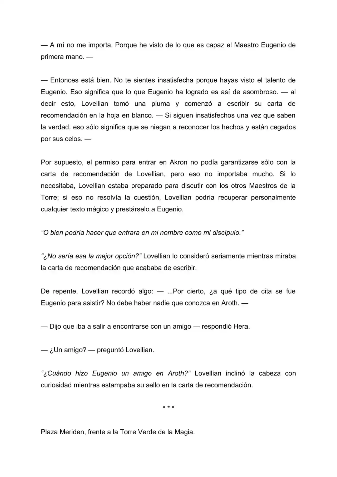 Maldita Reencarnación (Novela) - Capítulo 32 - Página 8 - LectorTMOo
