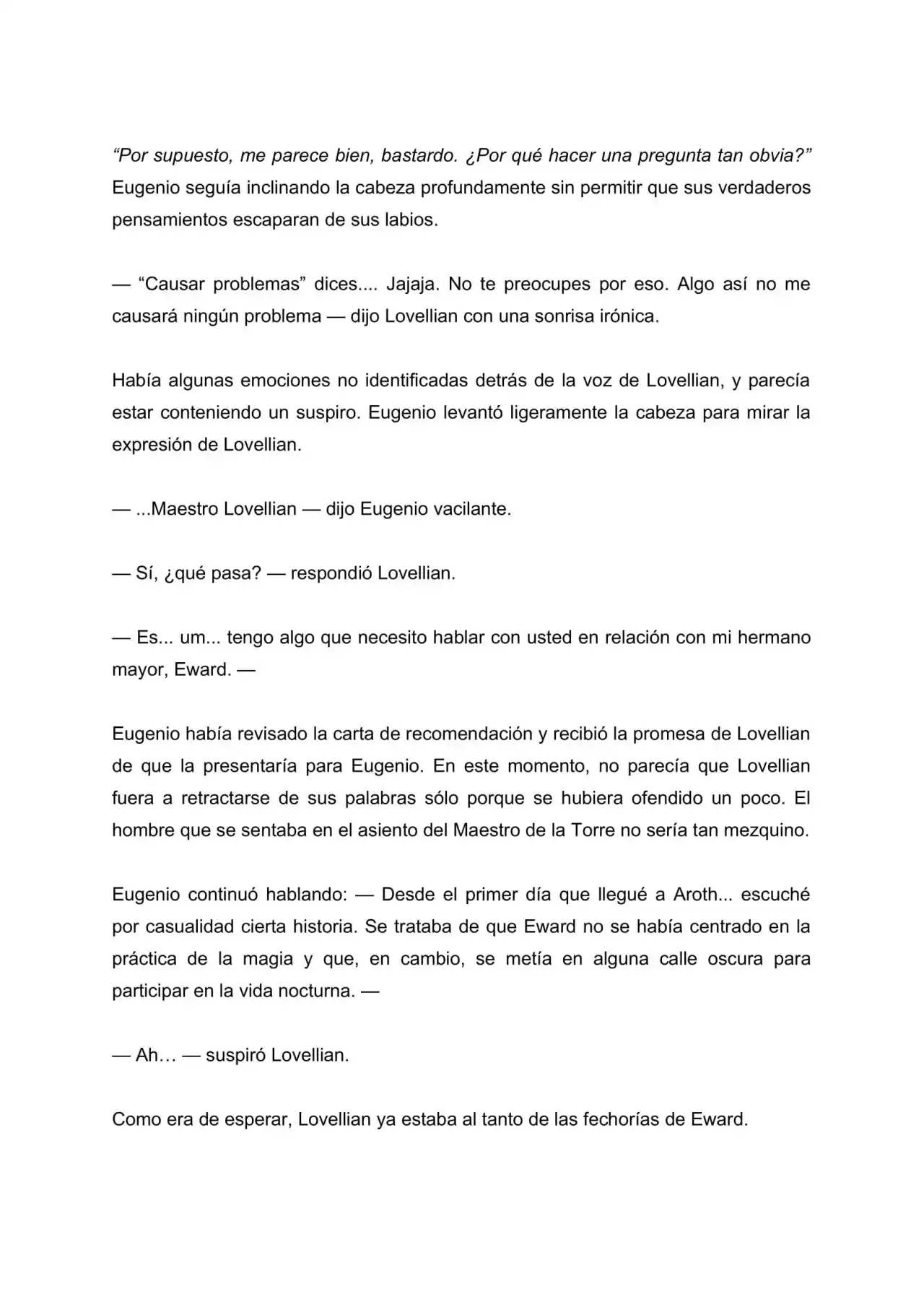 Maldita Reencarnación (Novela) - Capítulo 33.20 - Página 9 - LectorTMOo