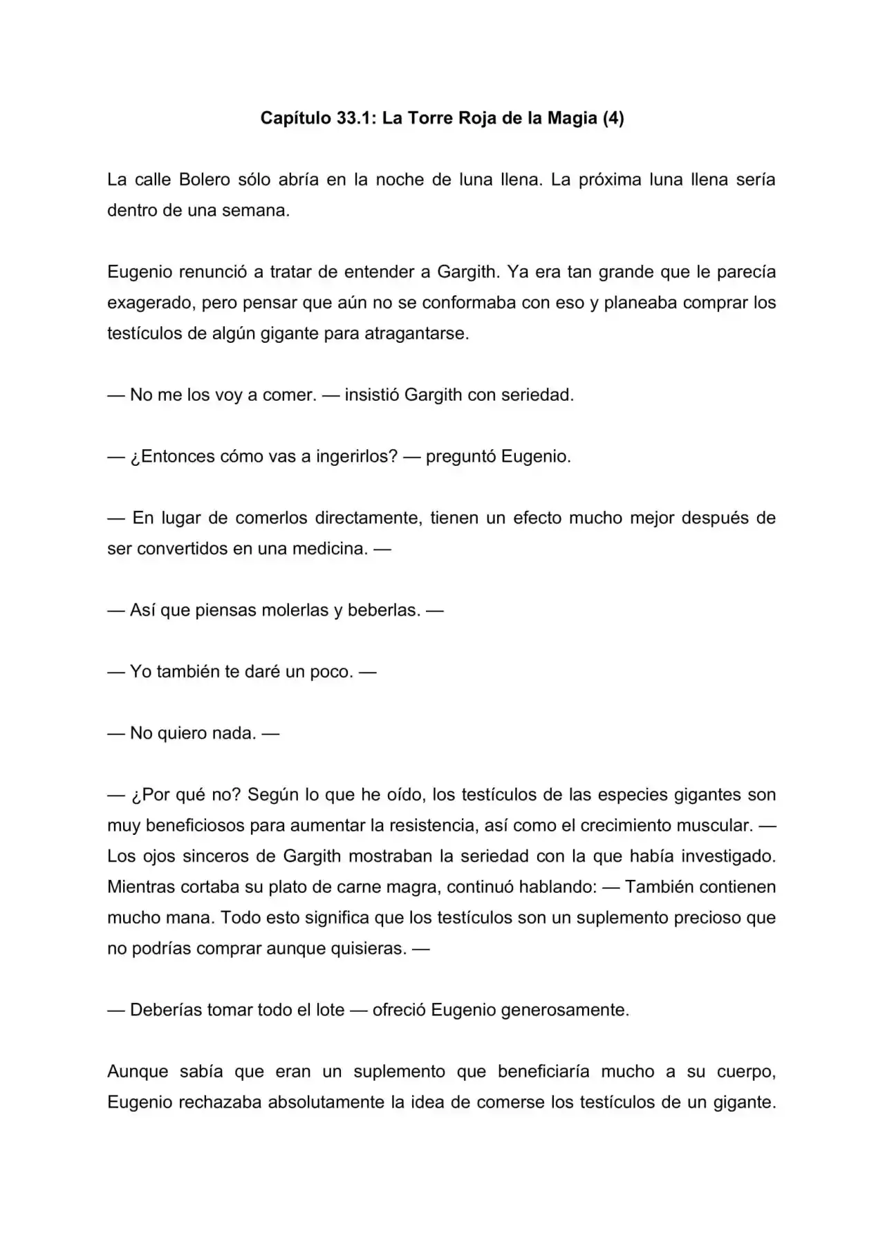 Maldita Reencarnación (Novela) - Capítulo 33 - Página 4 - LectorTMOo