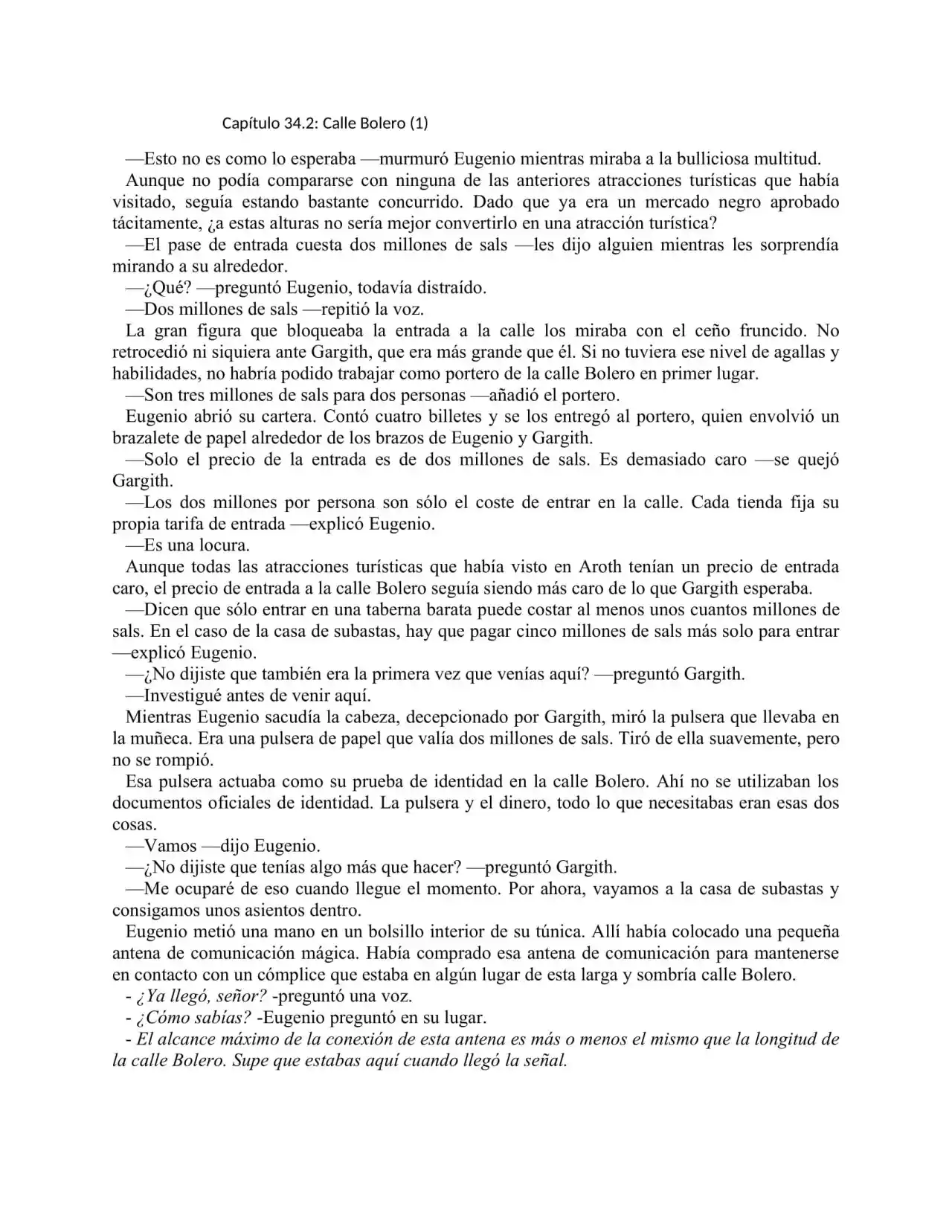 Maldita Reencarnación (Novela) - Capítulo 34.20 - Página 1 - LectorTMOo