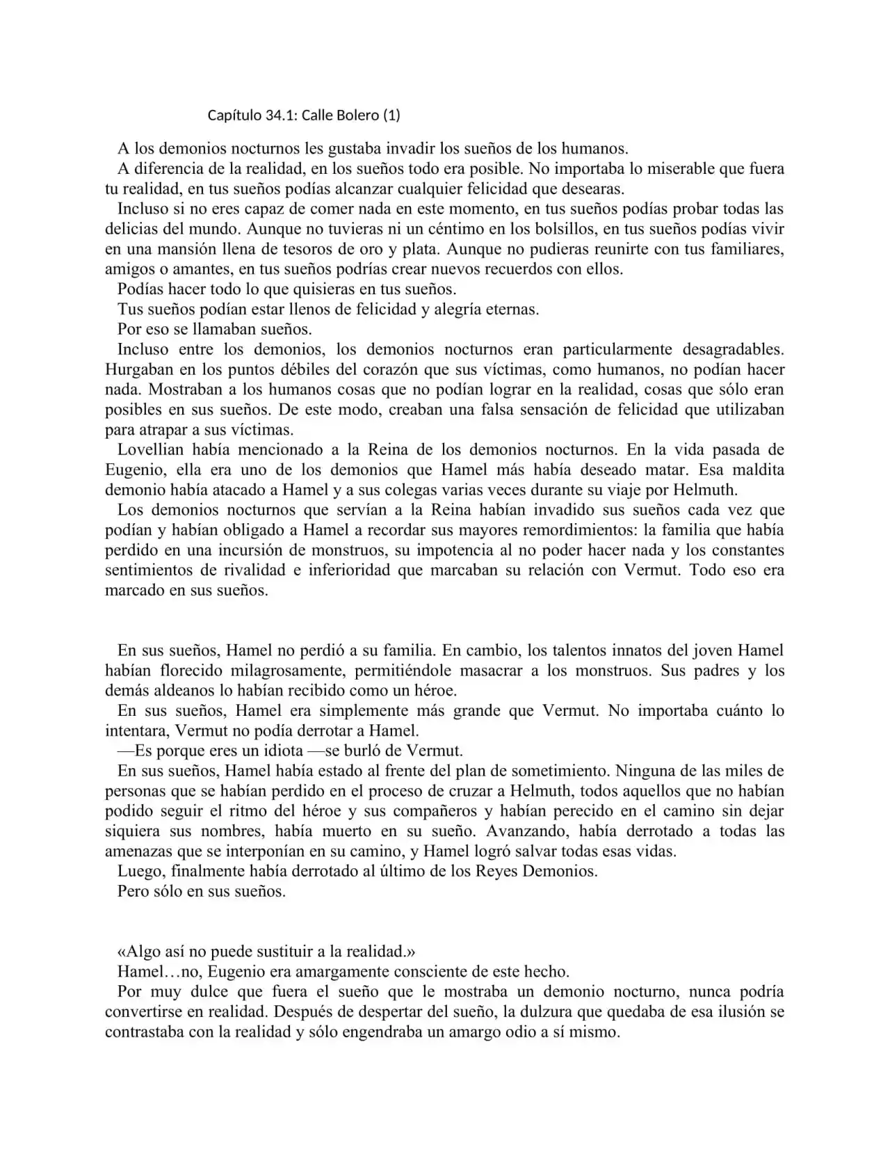 Maldita Reencarnación (Novela) - Capítulo 34 - Página 3 - LectorTMOo