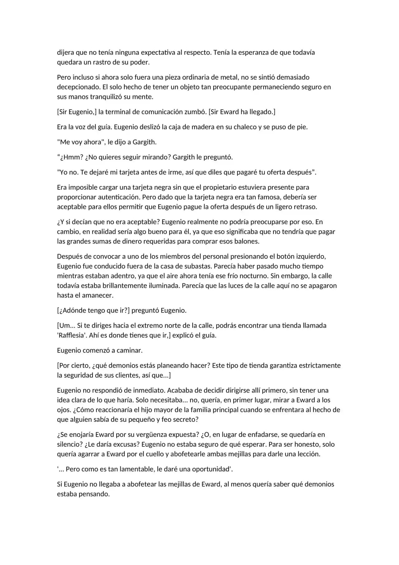 Maldita Reencarnación (Novela) - Capítulo 35 - Página 4 - LectorTMOo