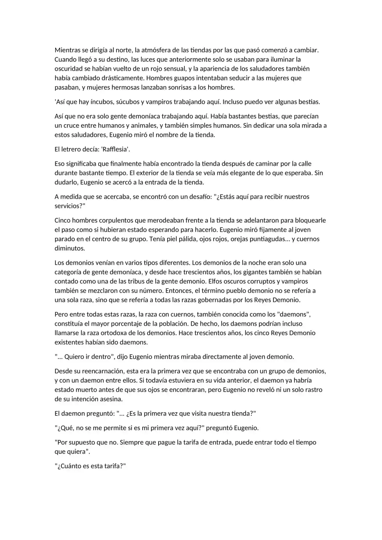 Maldita Reencarnación (Novela) - Capítulo 35 - Página 5 - LectorTMOo
