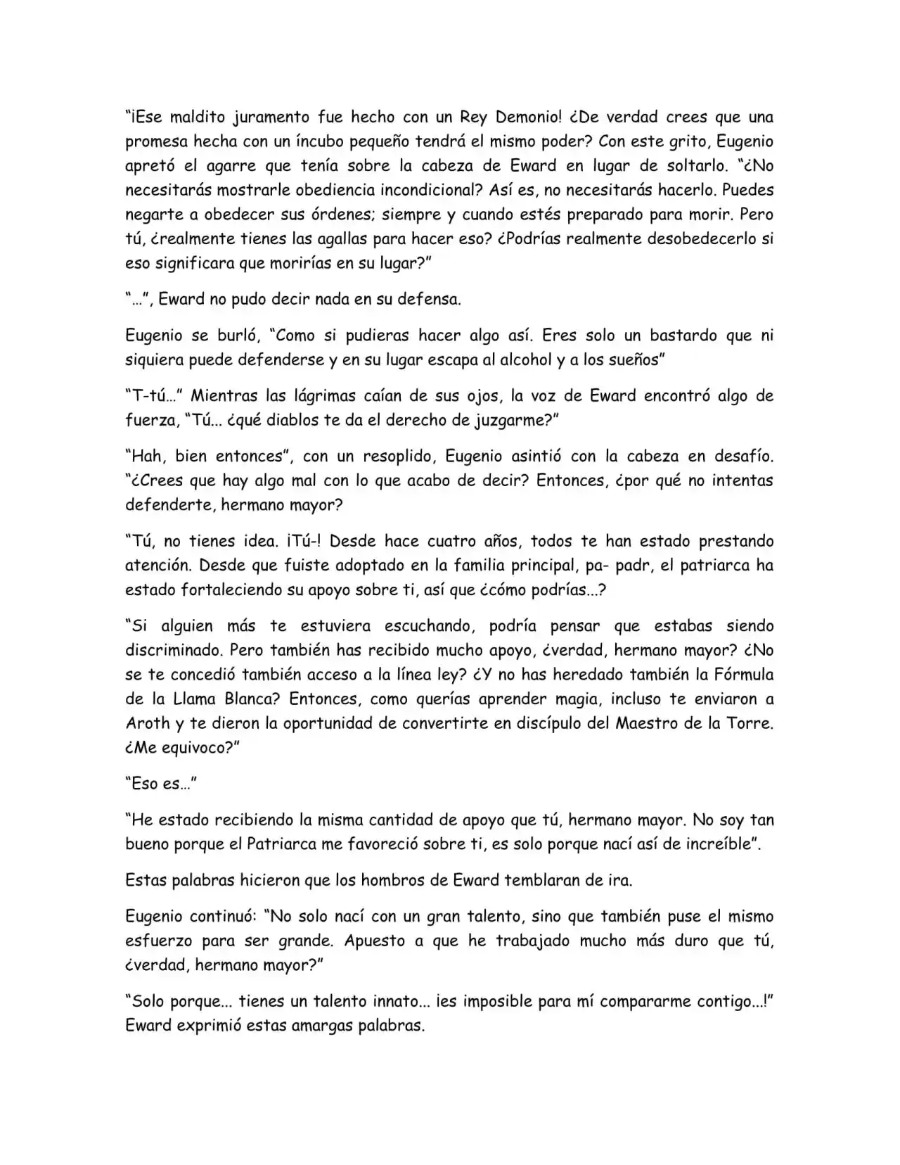 Maldita Reencarnación (Novela) - Capítulo 37 - Página 8 - LectorTMOo