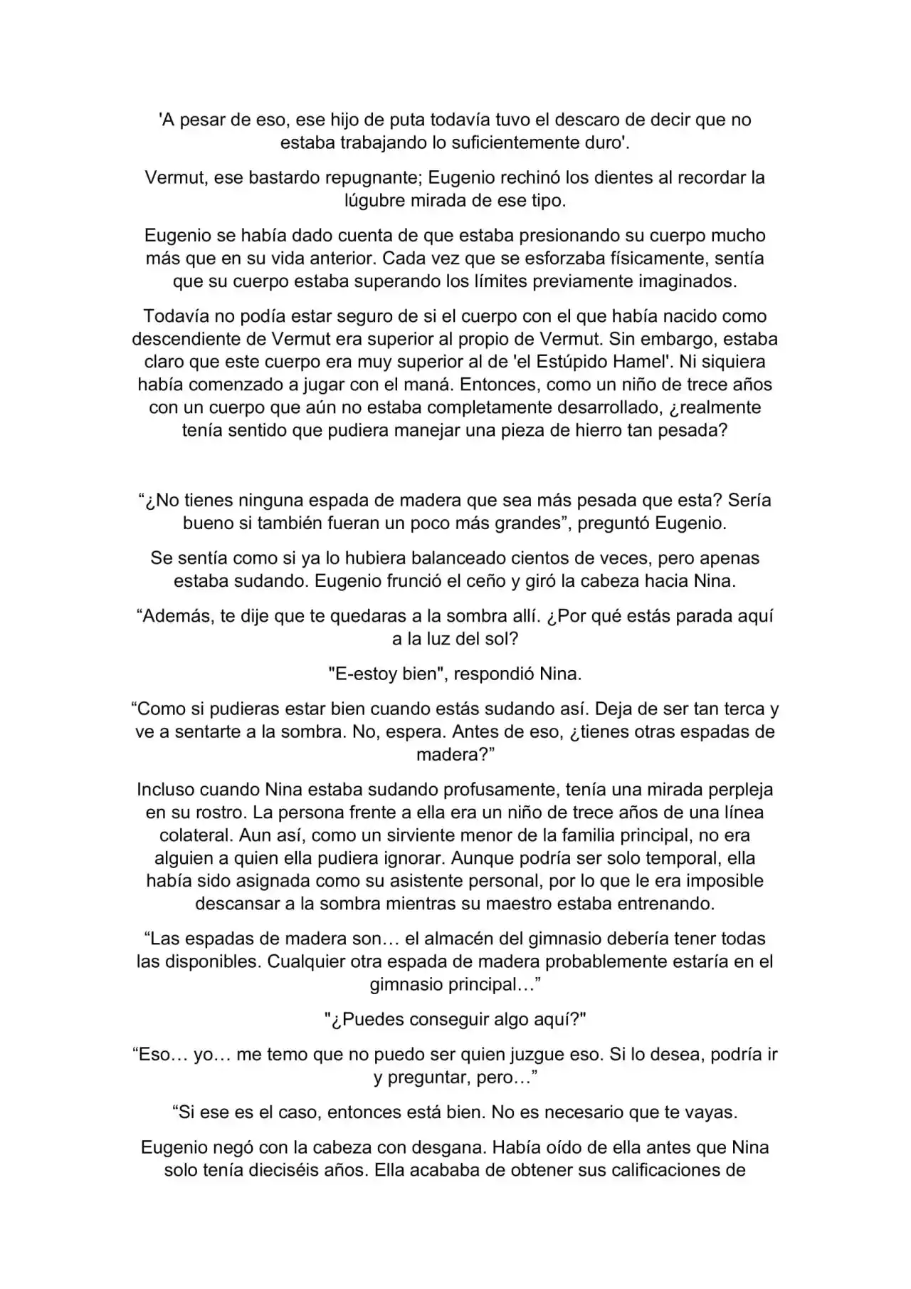 Maldita Reencarnación (Novela) - Capítulo 4 - Página 6 - LectorTMOo