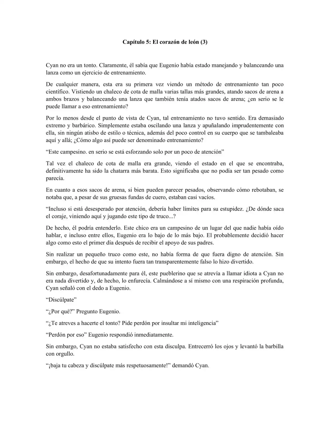 Maldita Reencarnación (Novela) - Capítulo 5 - Página 3 - LectorTMOo