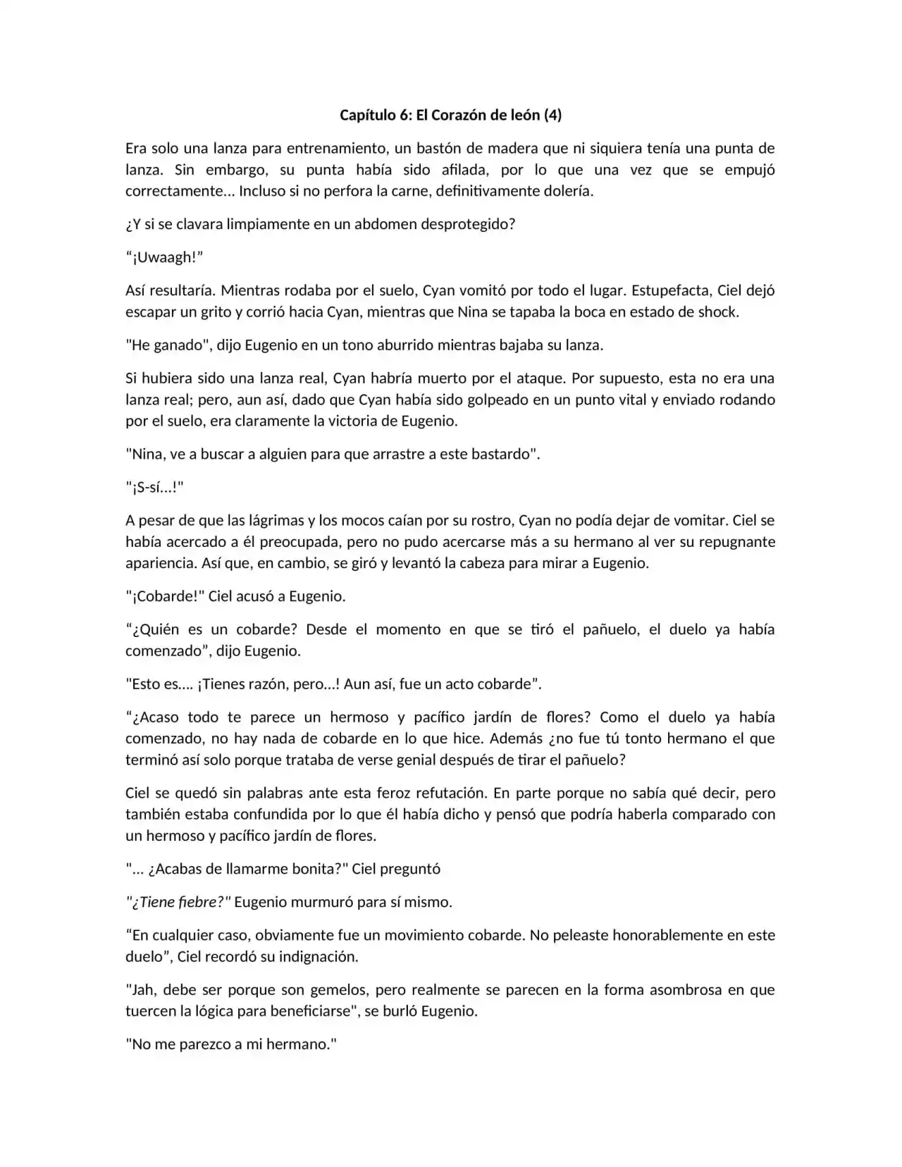 Maldita Reencarnación (Novela) - Capítulo 6 - Página 3 - LectorTMOo