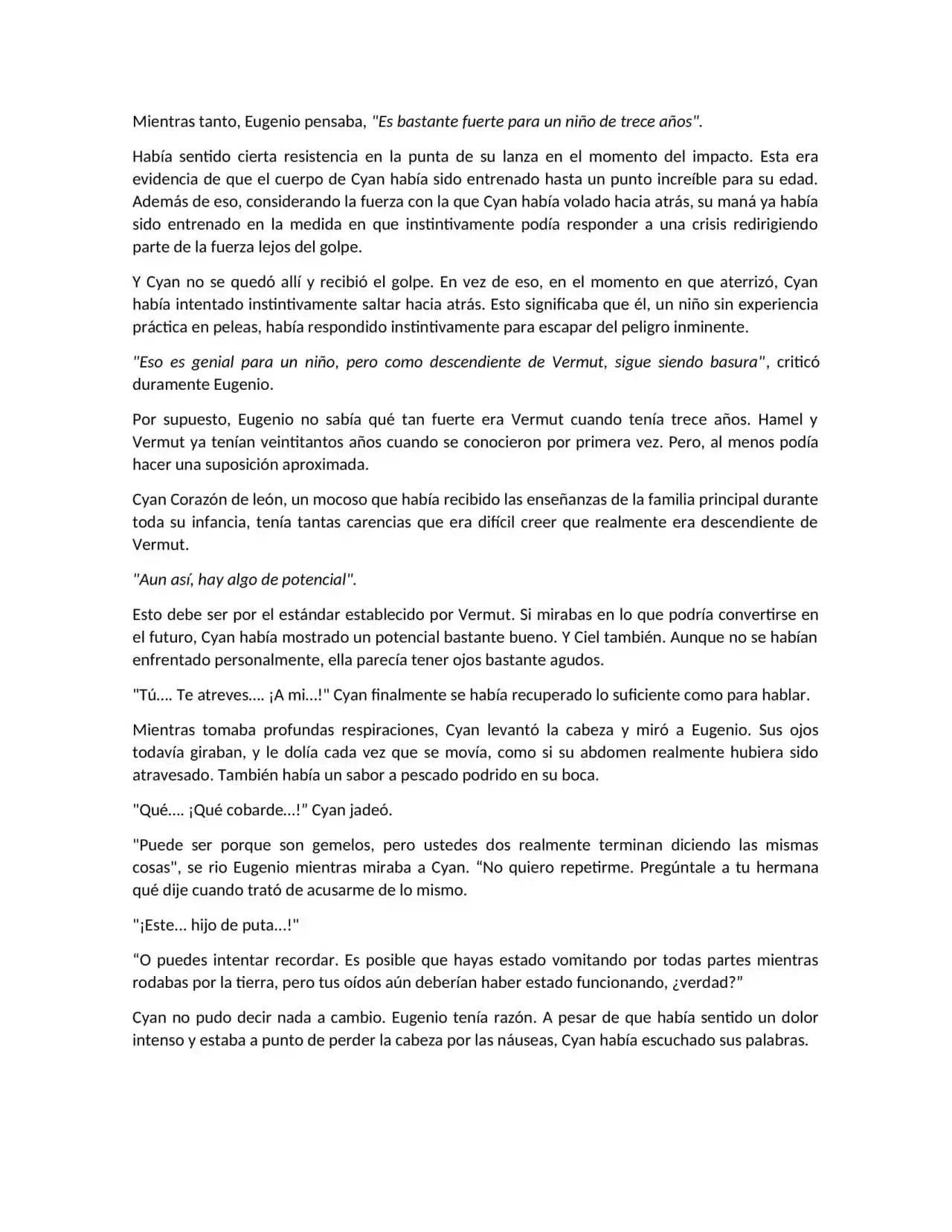 Maldita Reencarnación (Novela) - Capítulo 6 - Página 5 - LectorTMOo