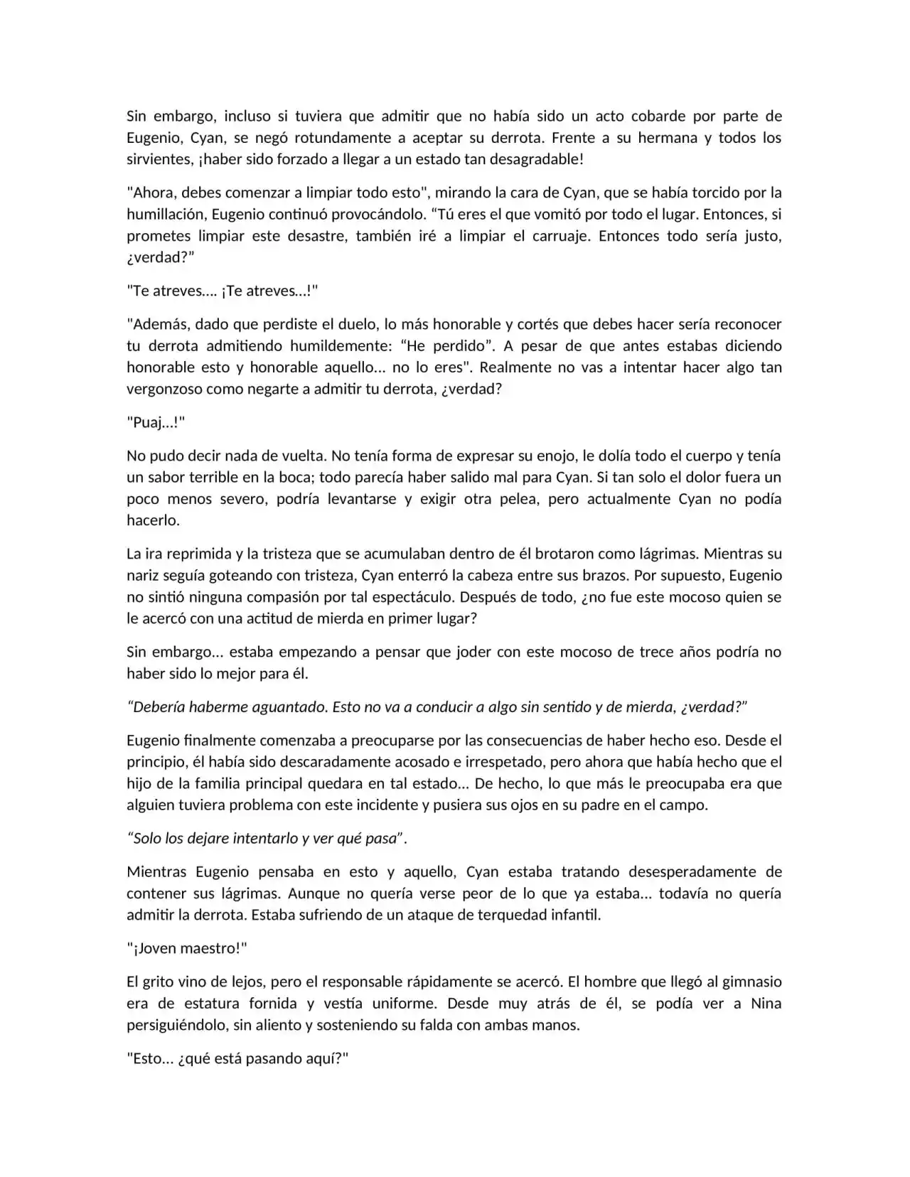 Maldita Reencarnación (Novela) - Capítulo 6 - Página 6 - LectorTMOo