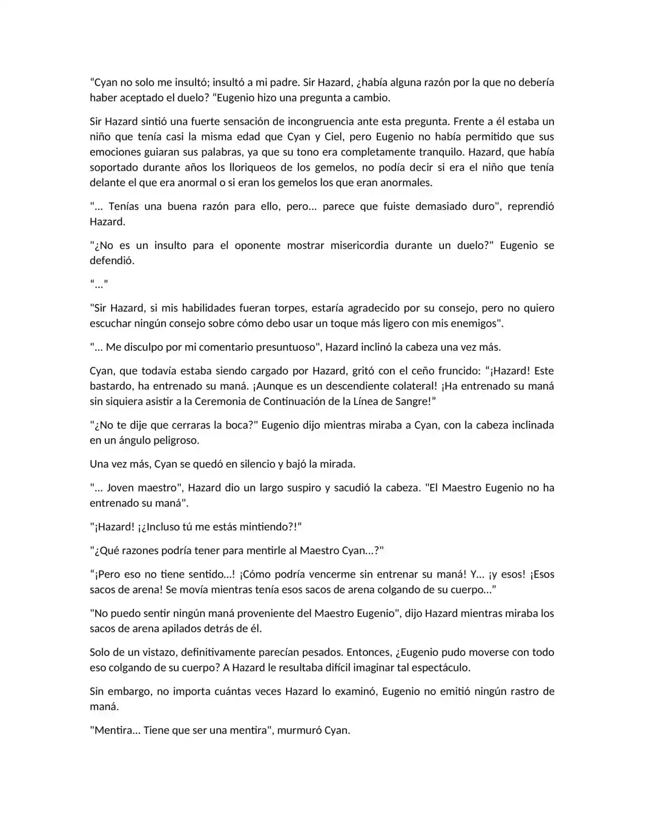 Maldita Reencarnación (Novela) - Capítulo 6 - Página 8 - LectorTMOo