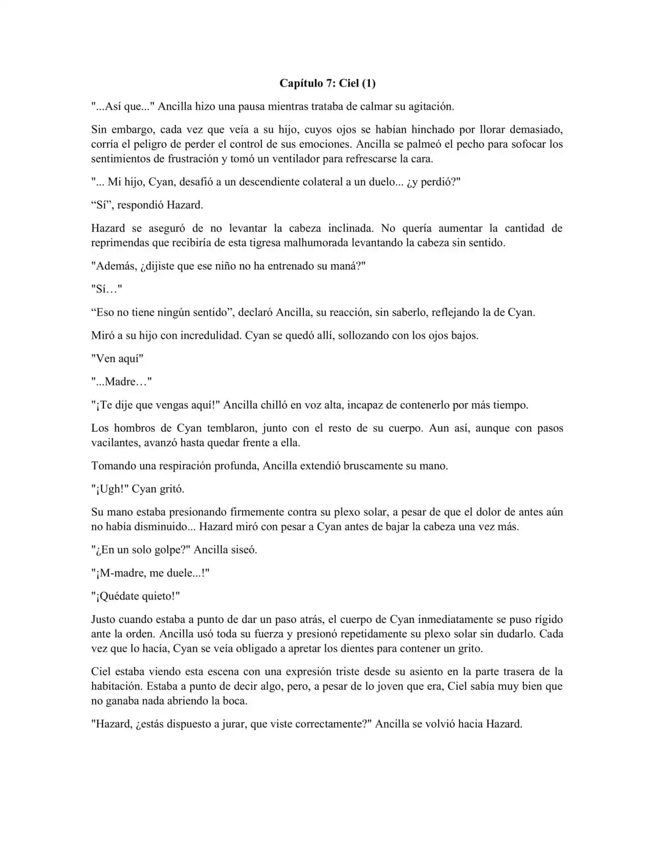 Maldita Reencarnación (Novela) - Capítulo 7 - Página 4 - LectorTMOo