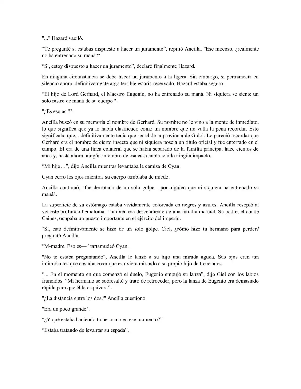 Maldita Reencarnación (Novela) - Capítulo 7 - Página 5 - LectorTMOo
