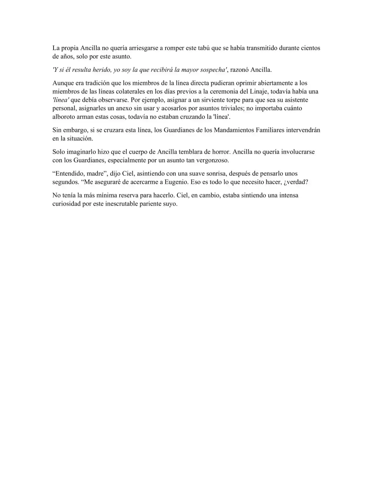 Maldita Reencarnación (Novela) - Capítulo 7 - Página 11 - LectorTMOo